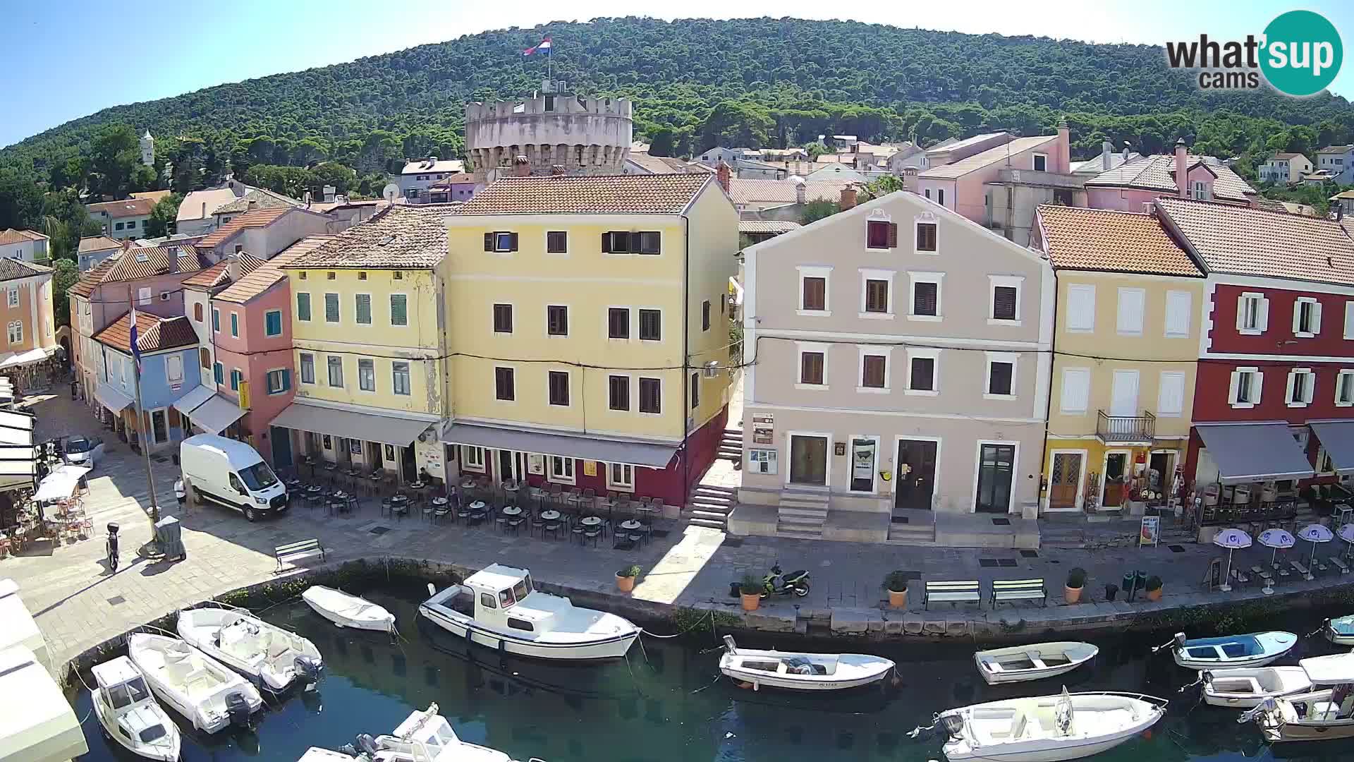 Veli Lošinj camera en vivo – plaza