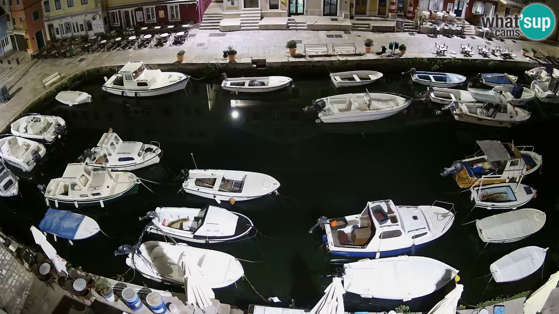 Veli Lošinj web kamera – trgič