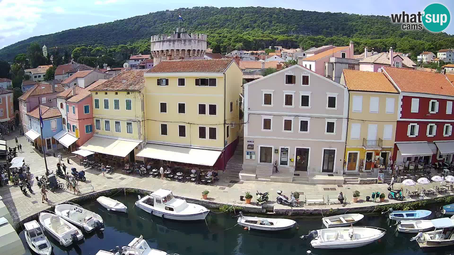 Veli Lošinj camera en vivo – plaza
