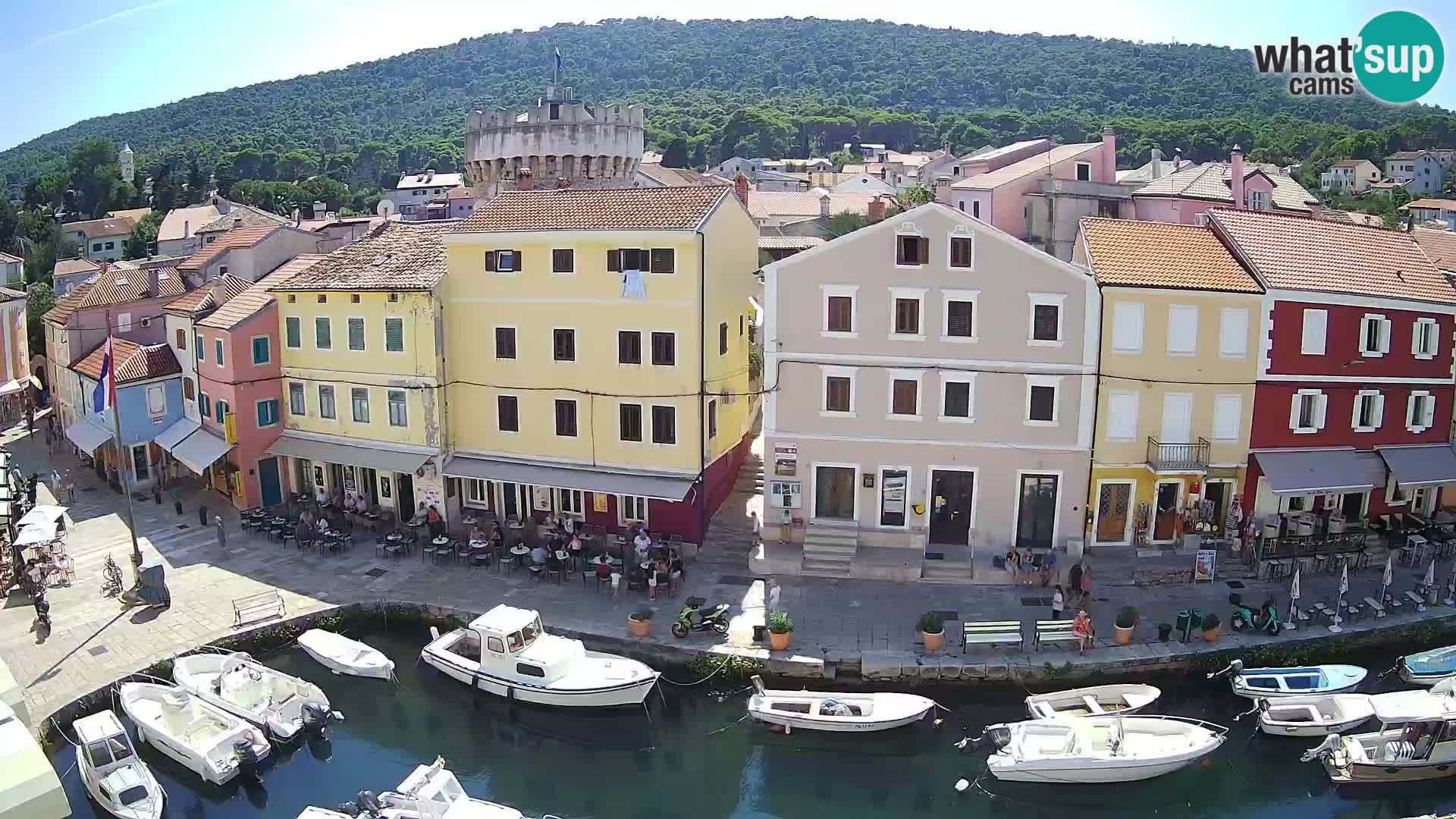 Veli Lošinj camera en vivo – plaza