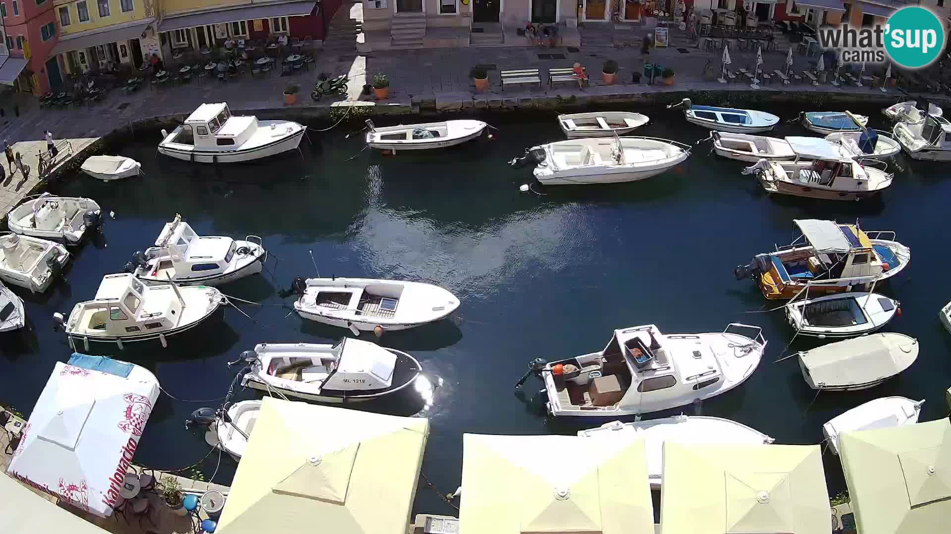 Veli Lošinj spletna kamera – trg