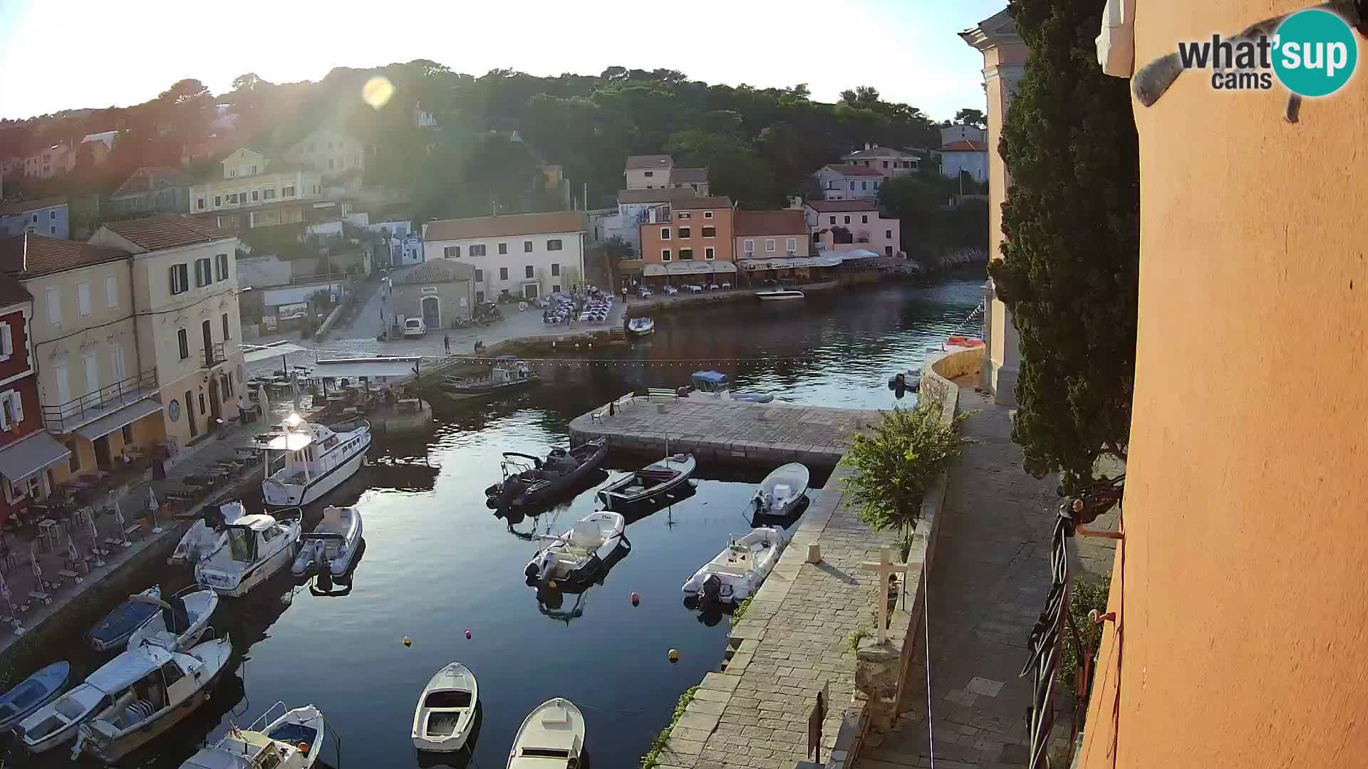 Veli Lošinj camera en vivo – plaza