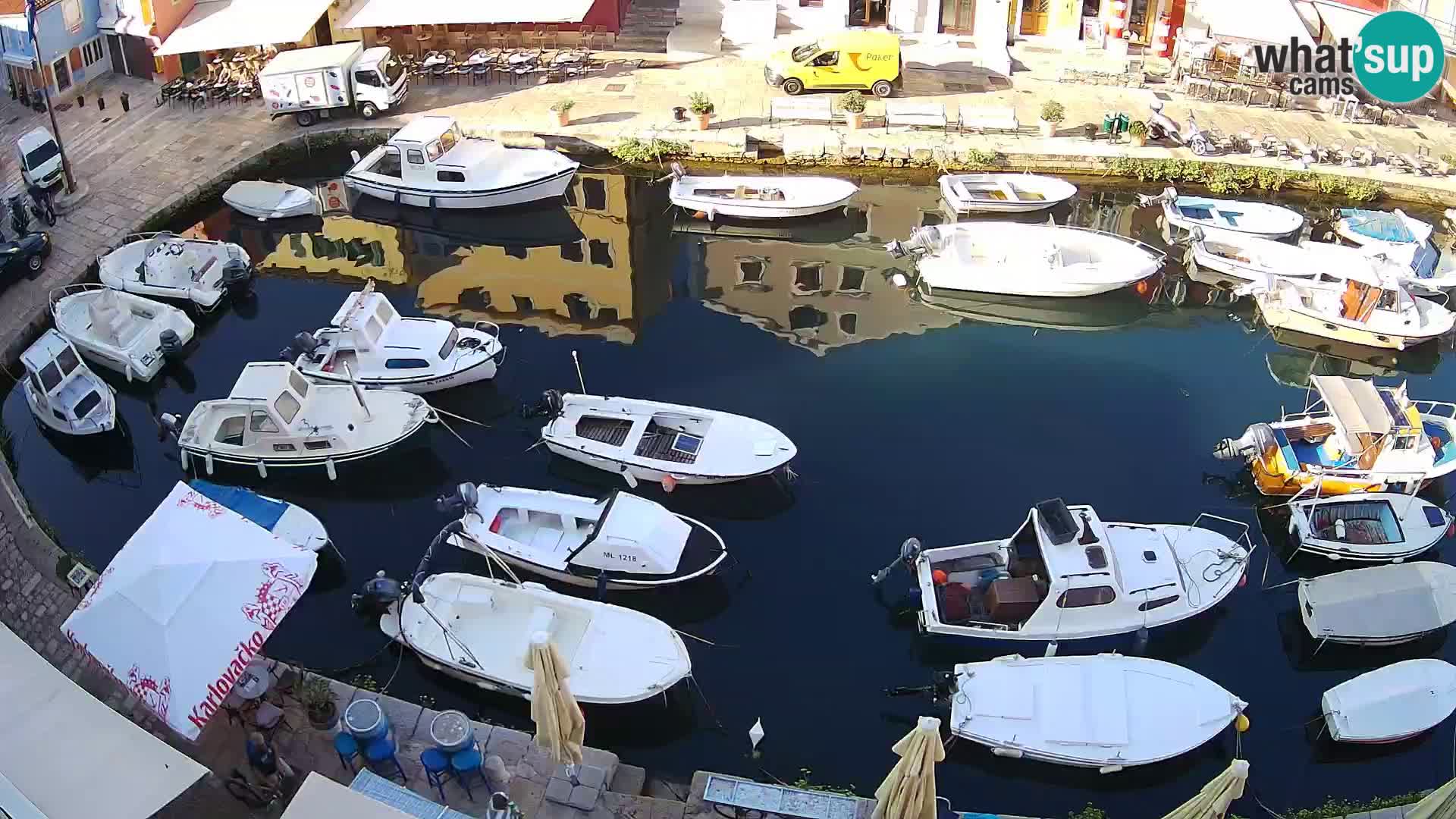 Veli Lošinj web kamera – trgič