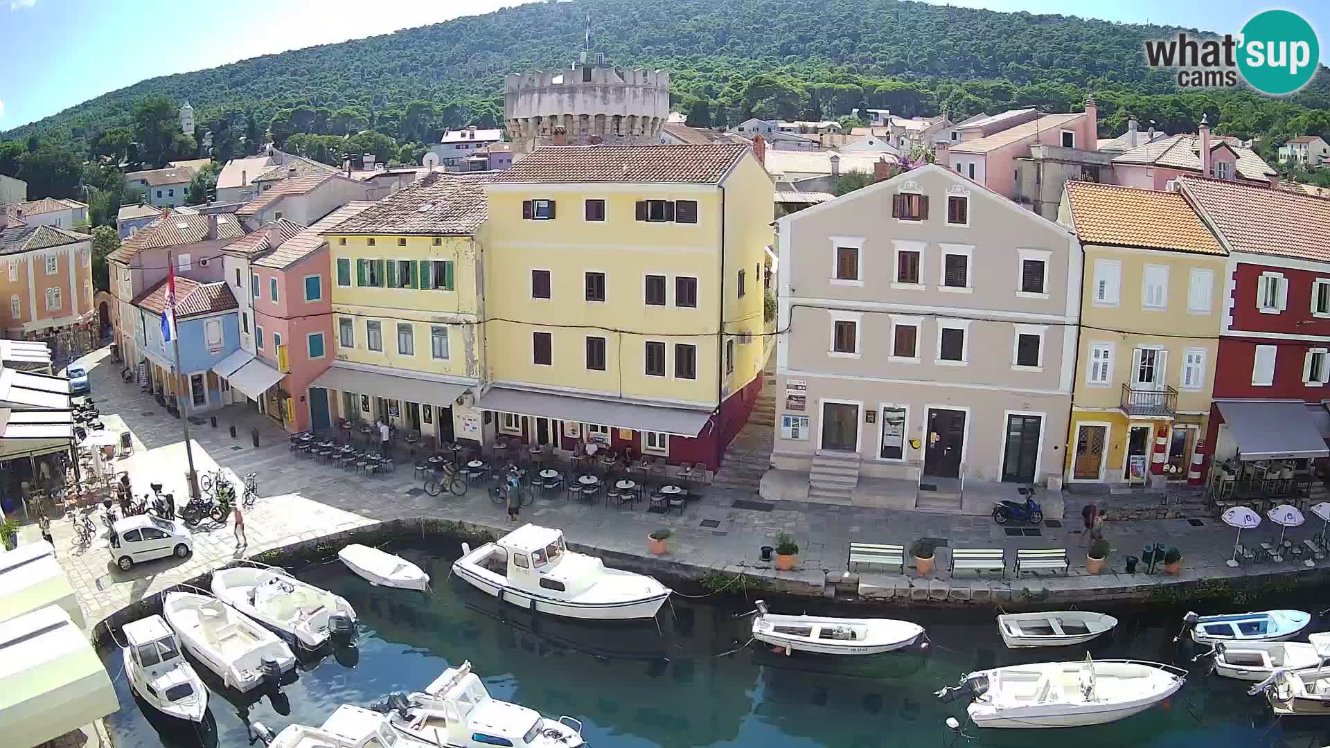 Veli Lošinj web kamera – trgič