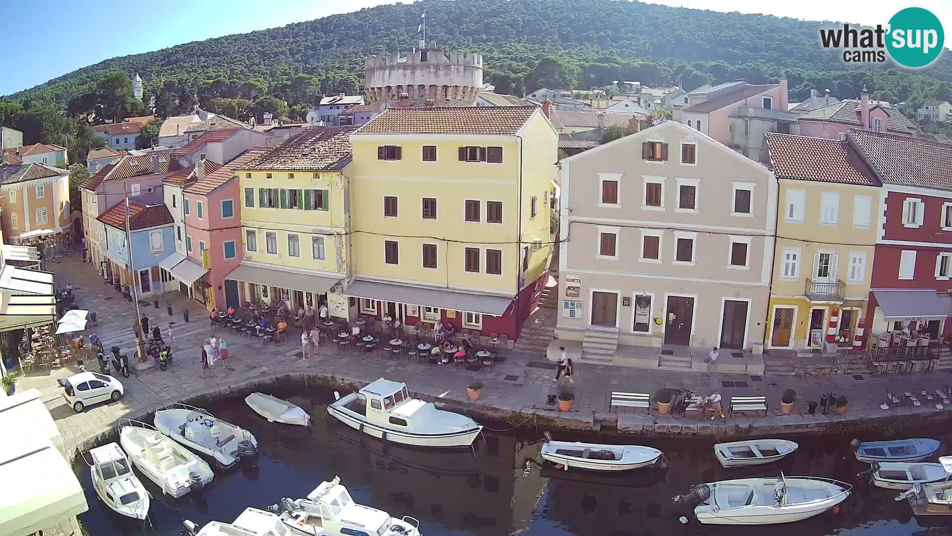 Veli Lošinj web kamera – trgič