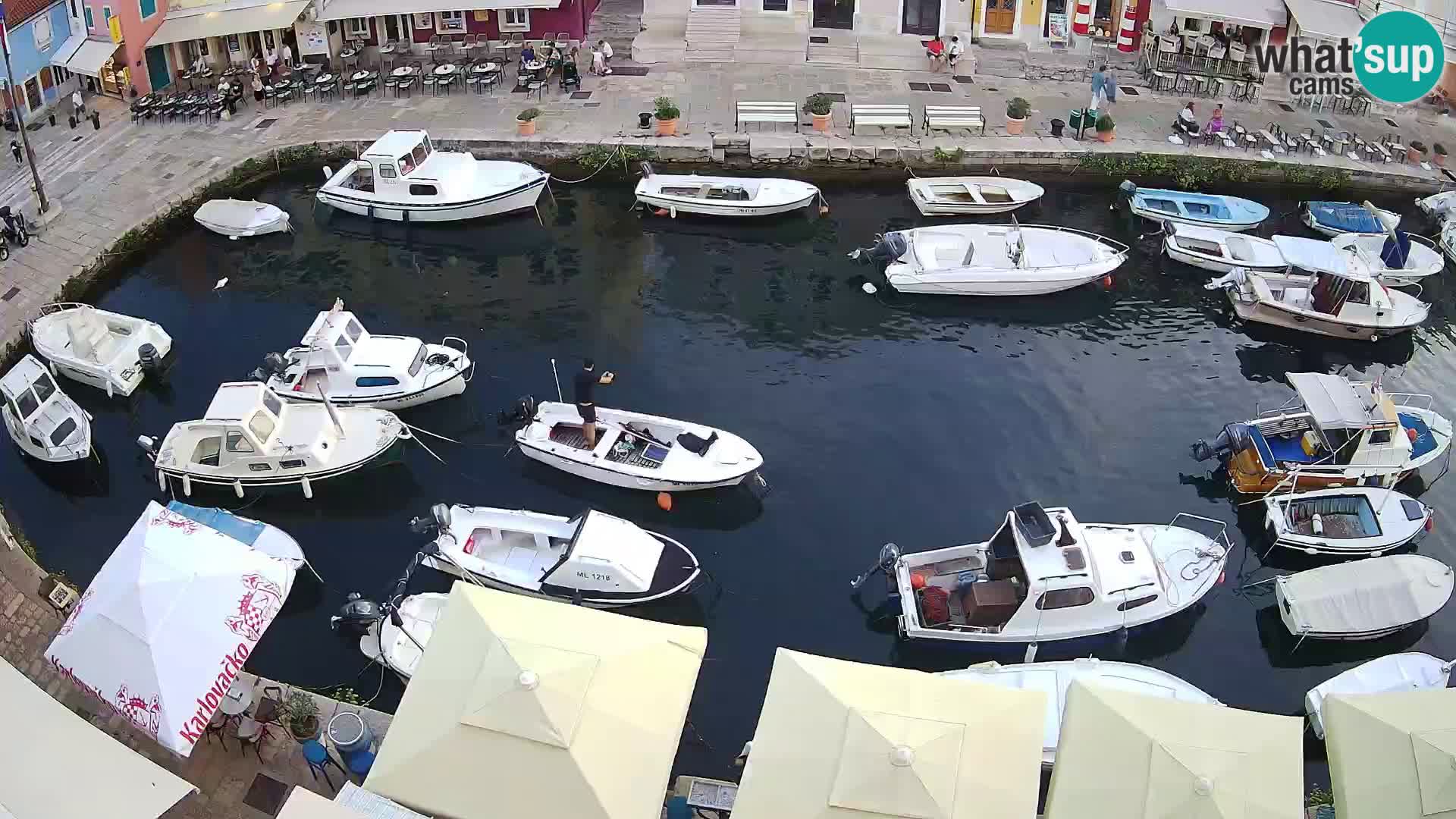 Veli Lošinj camera en vivo – plaza