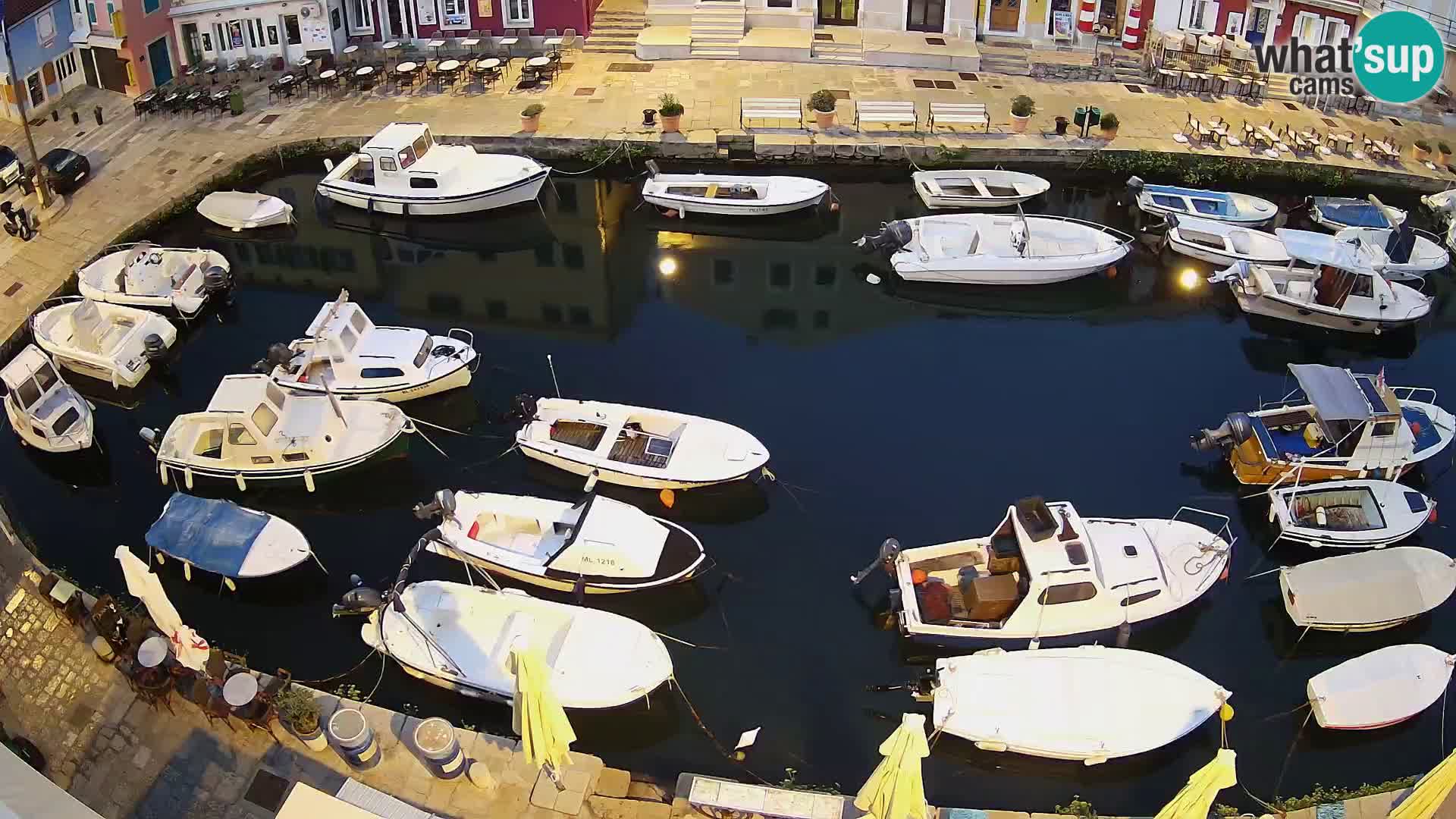 Veli Lošinj web kamera – trgič