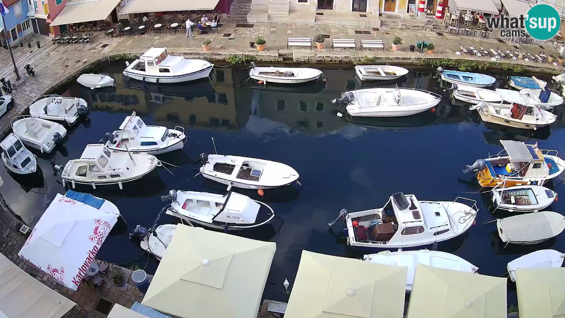 Veli Lošinj web kamera – trgič