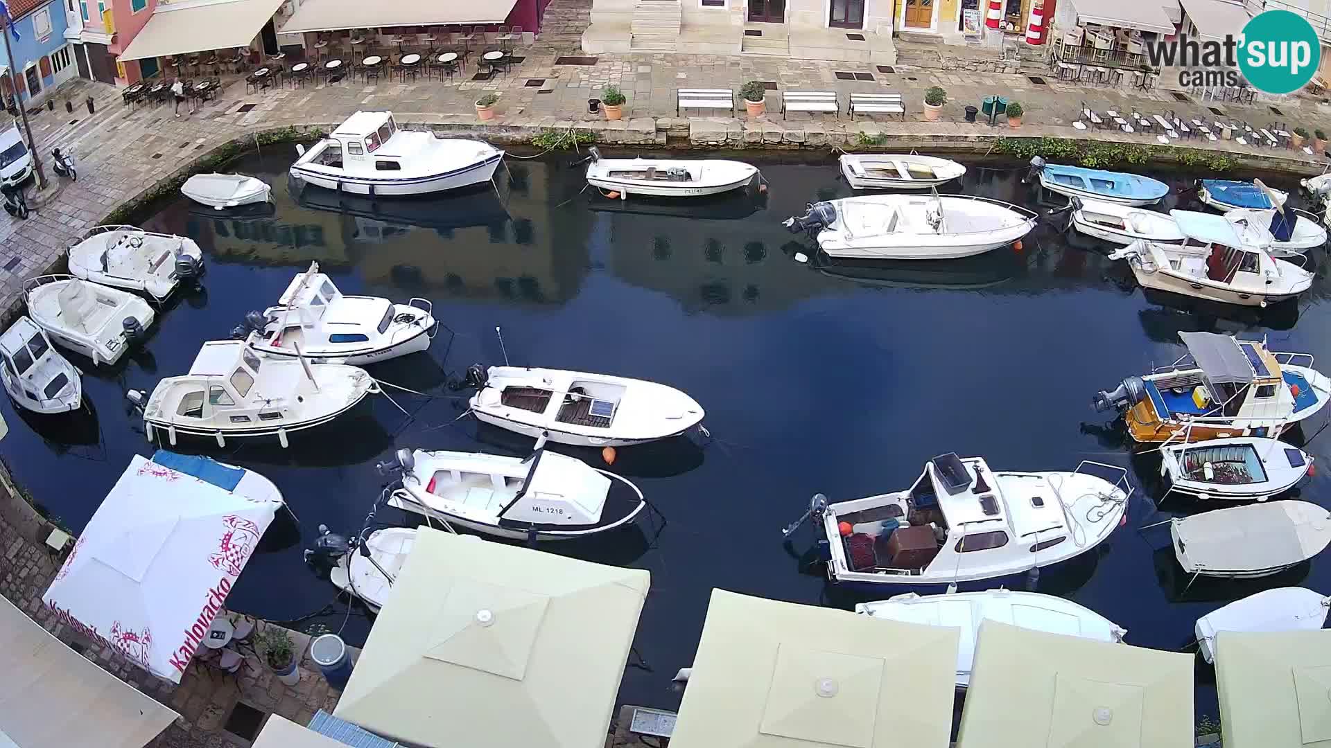 Veli Lošinj web kamera – trgič