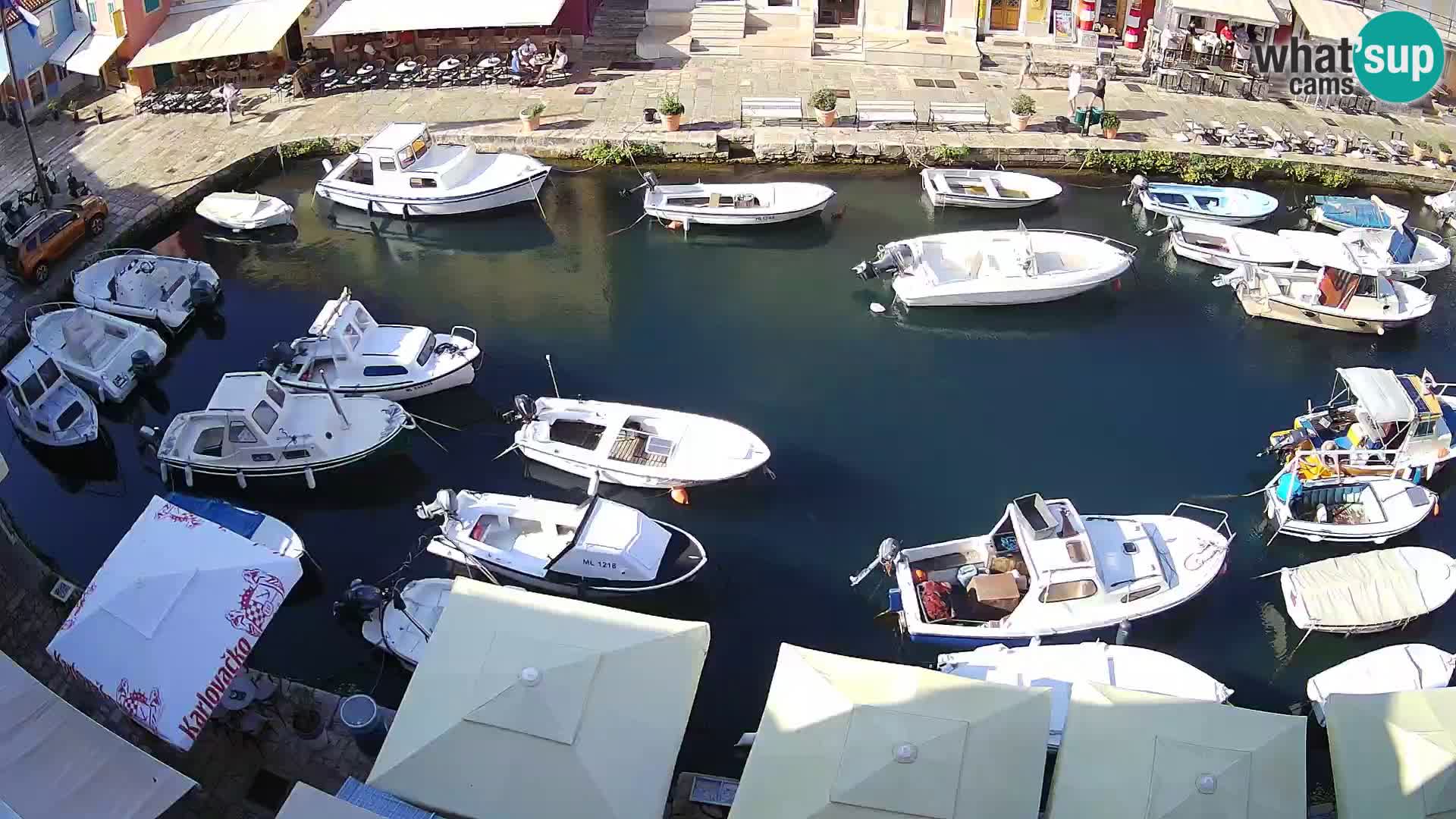 Veli Lošinj web kamera – trgič