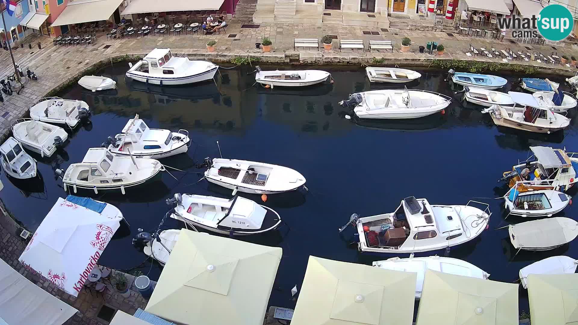 Veli Lošinj camera en vivo – plaza
