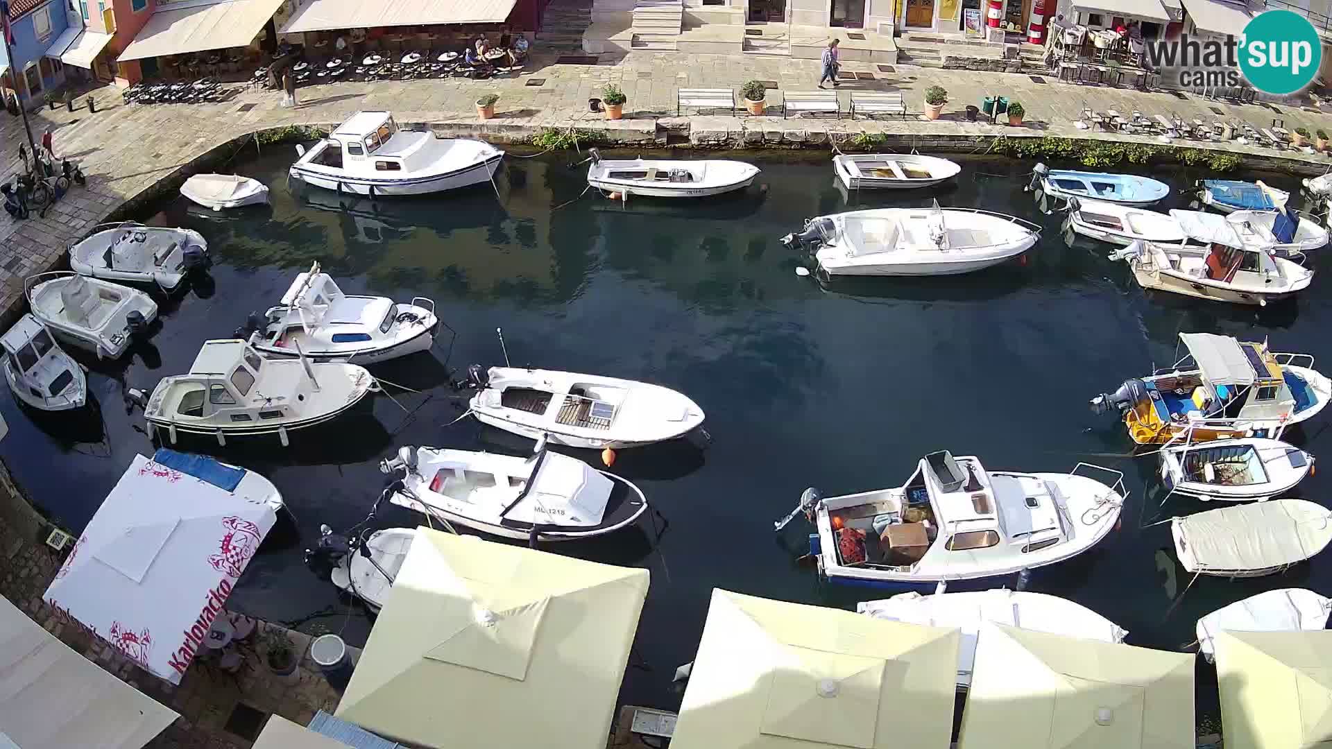 Veli Lošinj camera en vivo – plaza