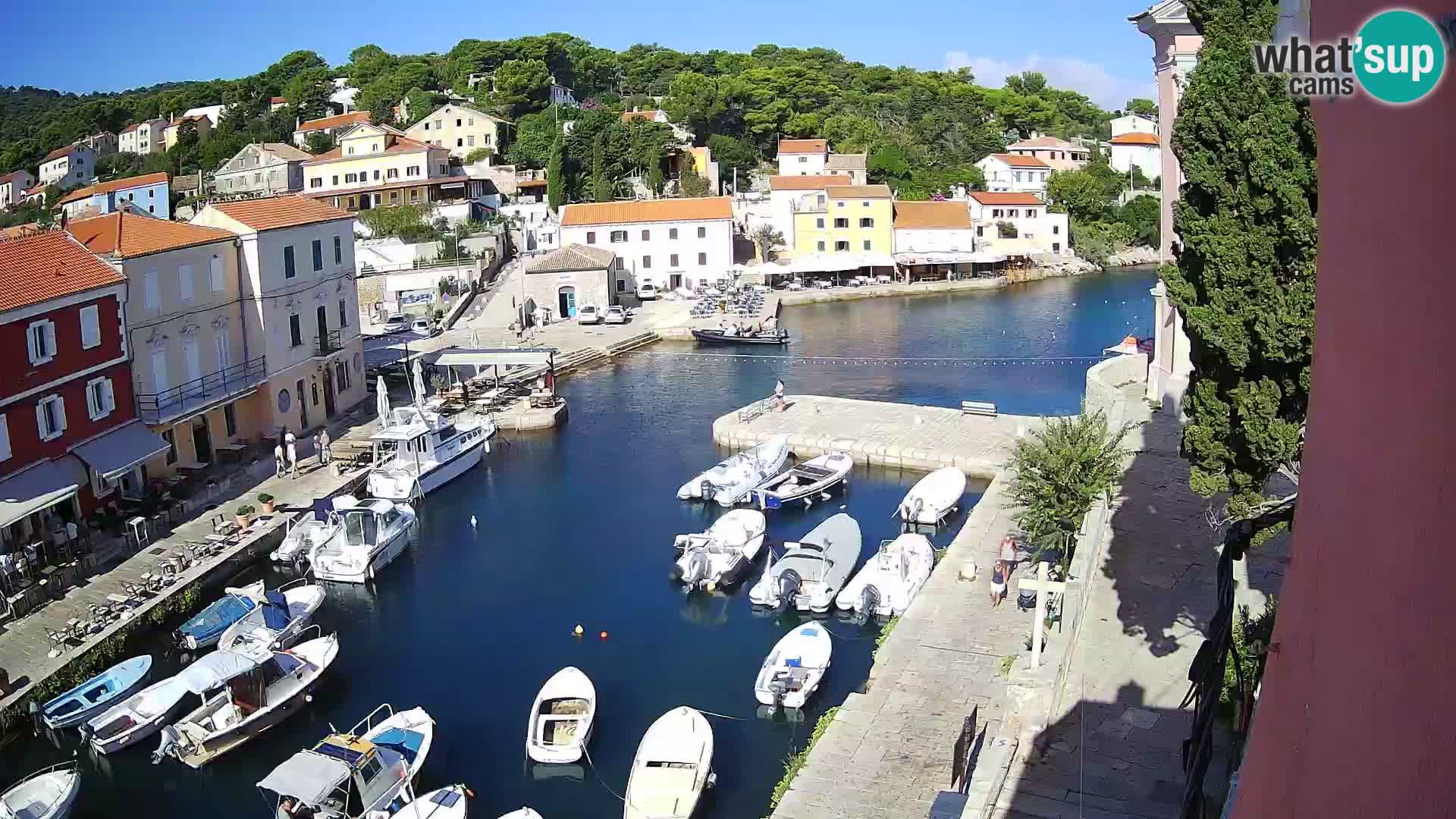 Veli Lošinj camera en vivo – plaza