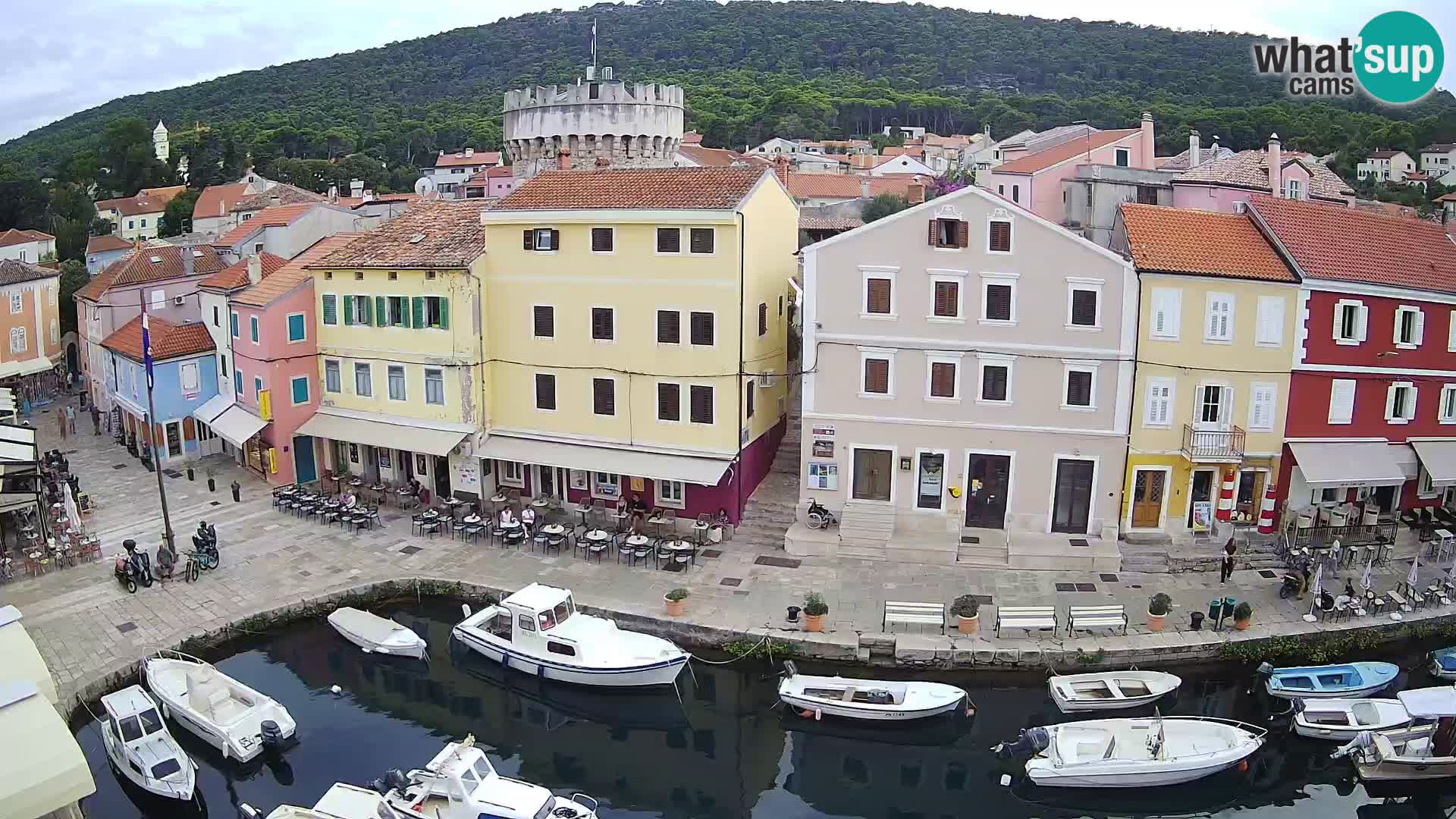 Veli Lošinj web kamera – trgič