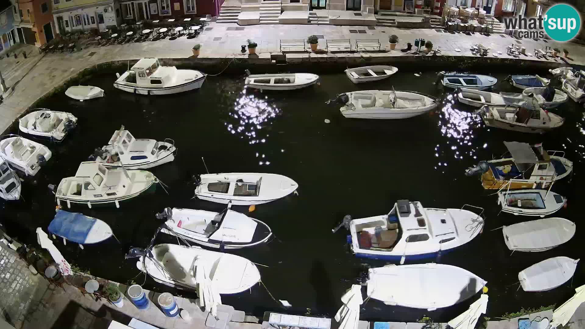 Veli Lošinj web kamera – trgič