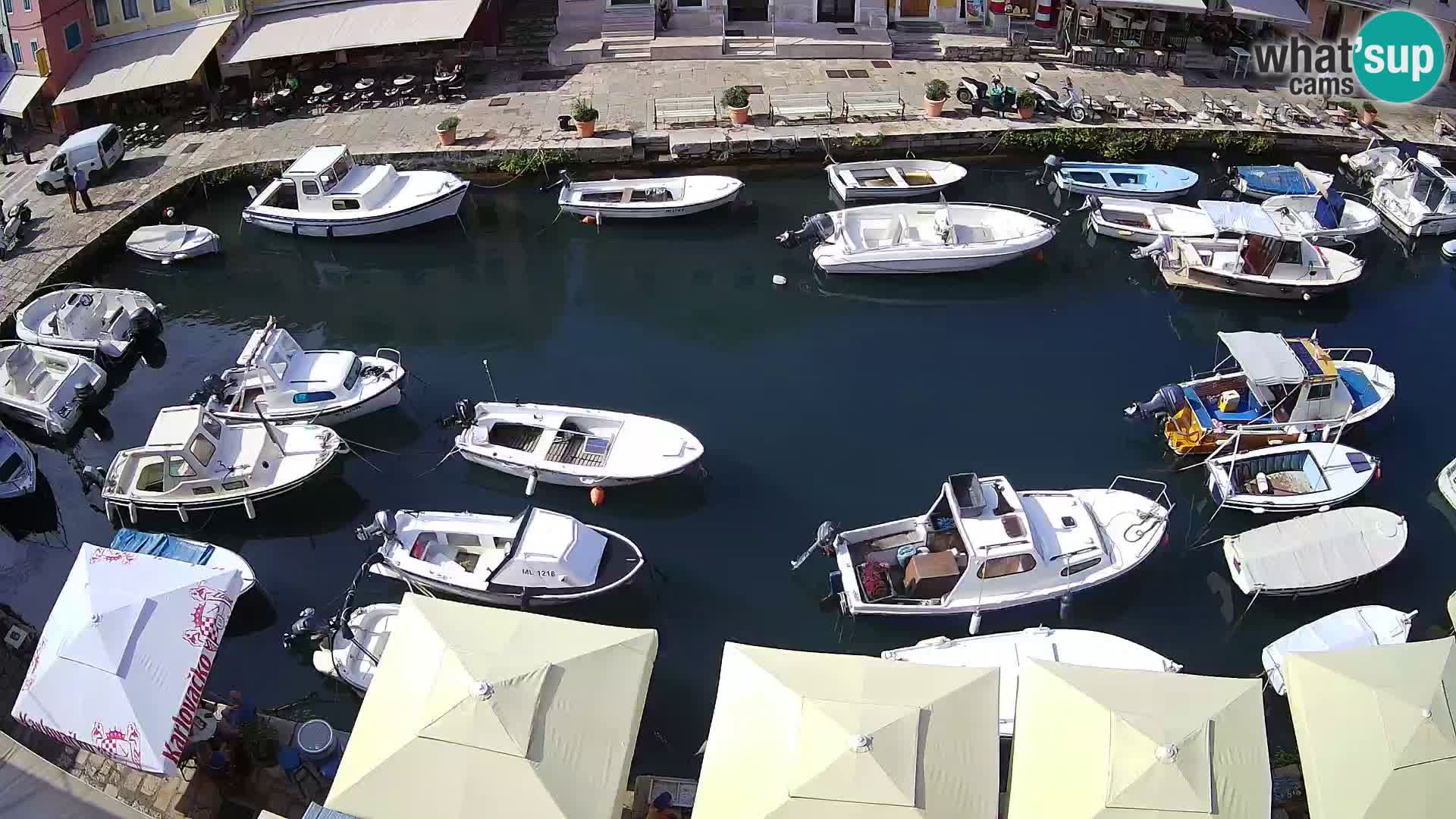 Veli Lošinj spletna kamera – trg