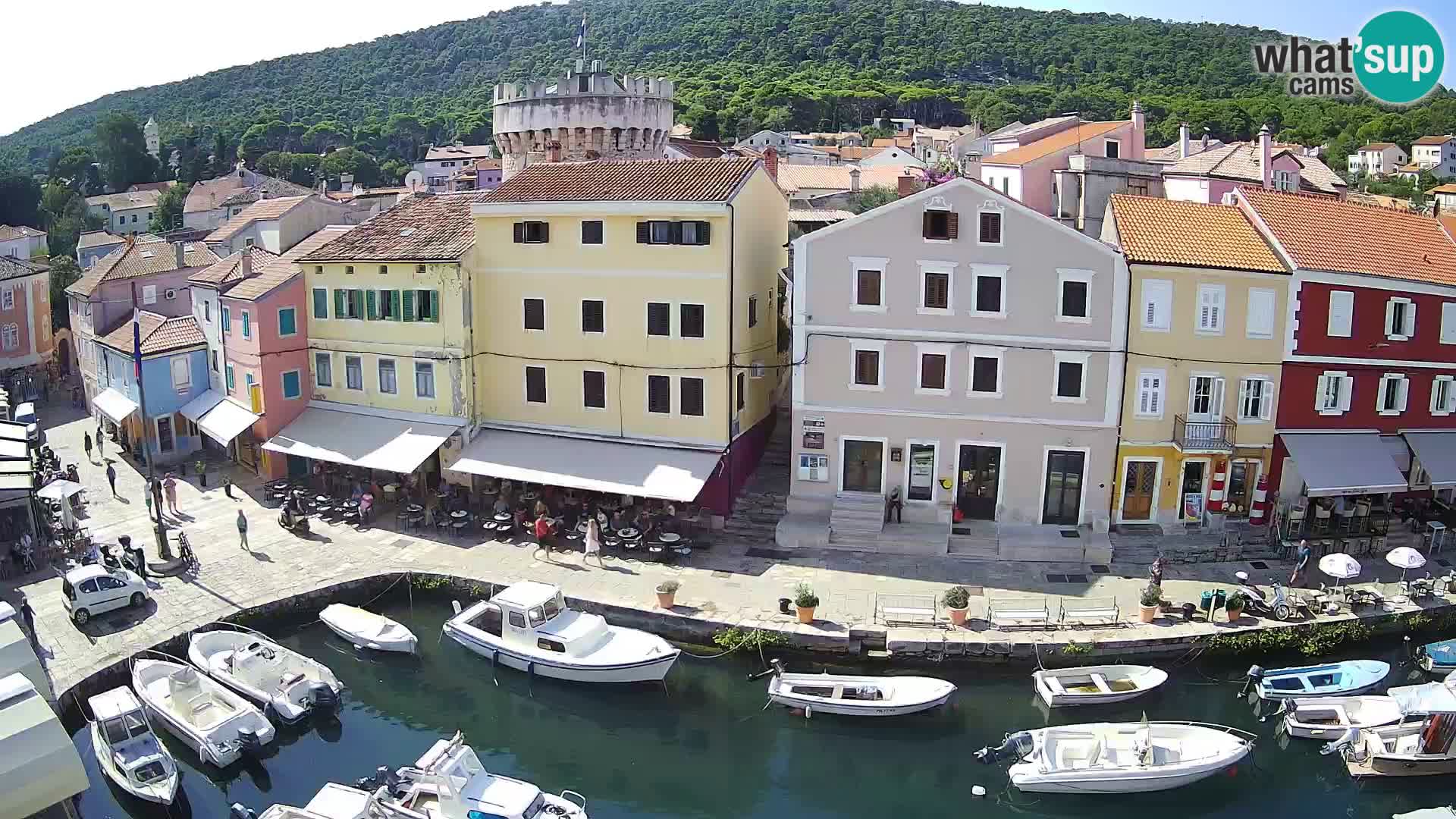 Veli Lošinj web kamera – trgič