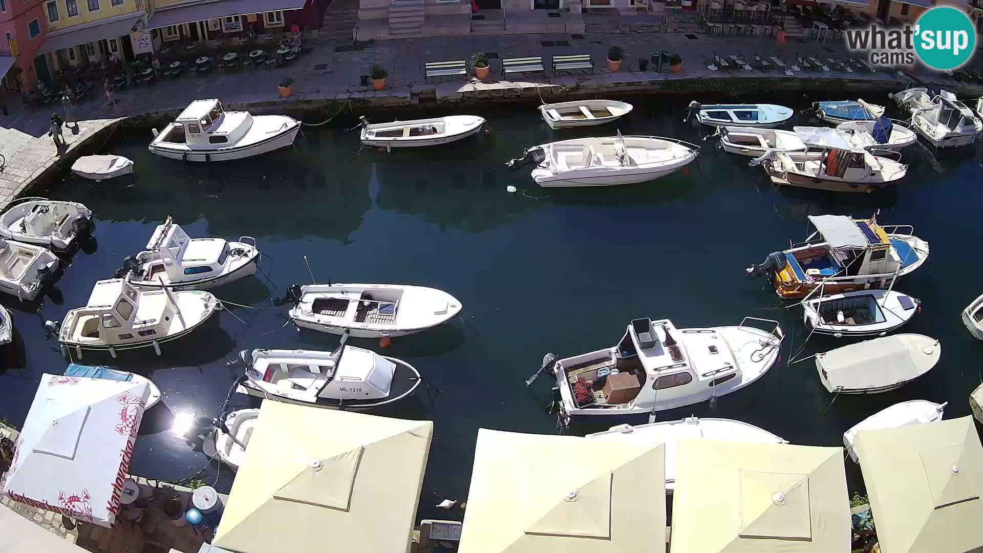 Veli Lošinj camera en vivo – plaza