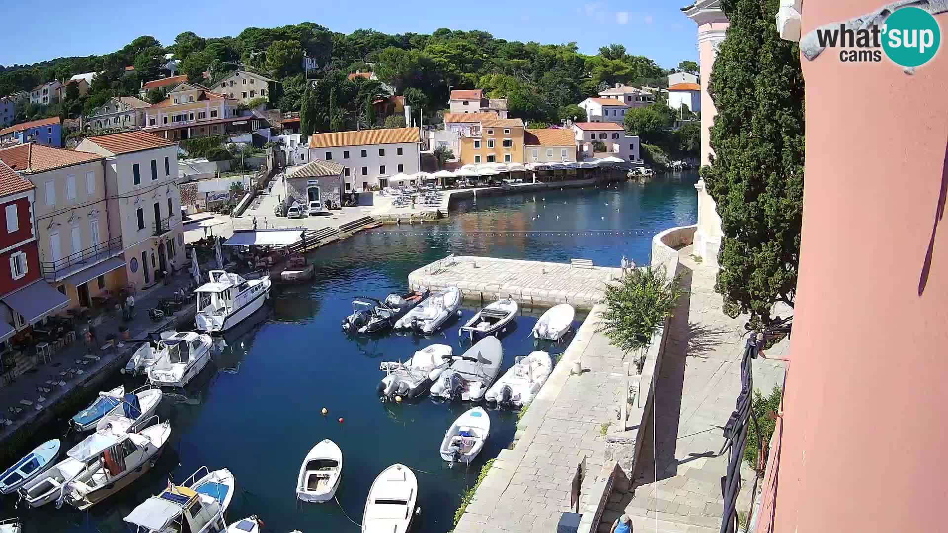 Veli Lošinj web kamera – trgič