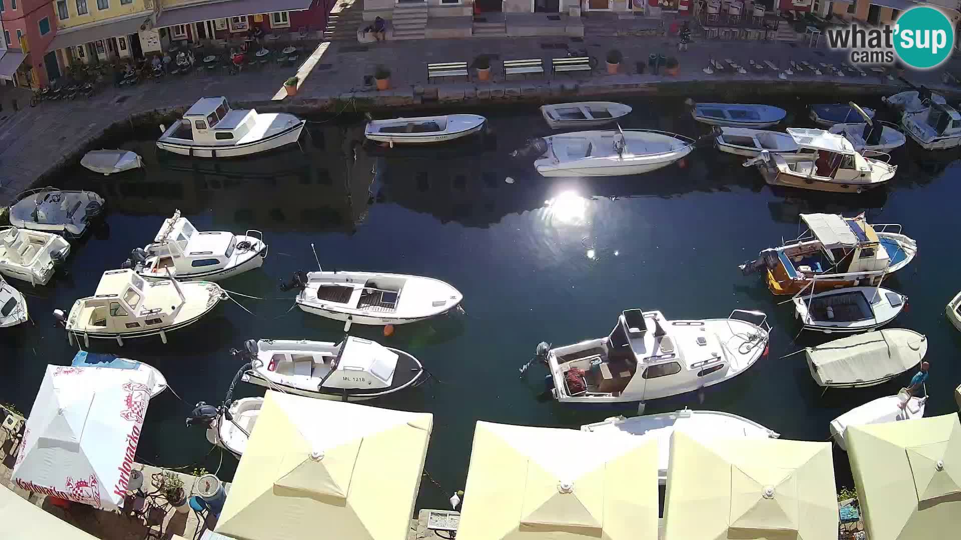 Veli Lošinj camera en vivo – plaza