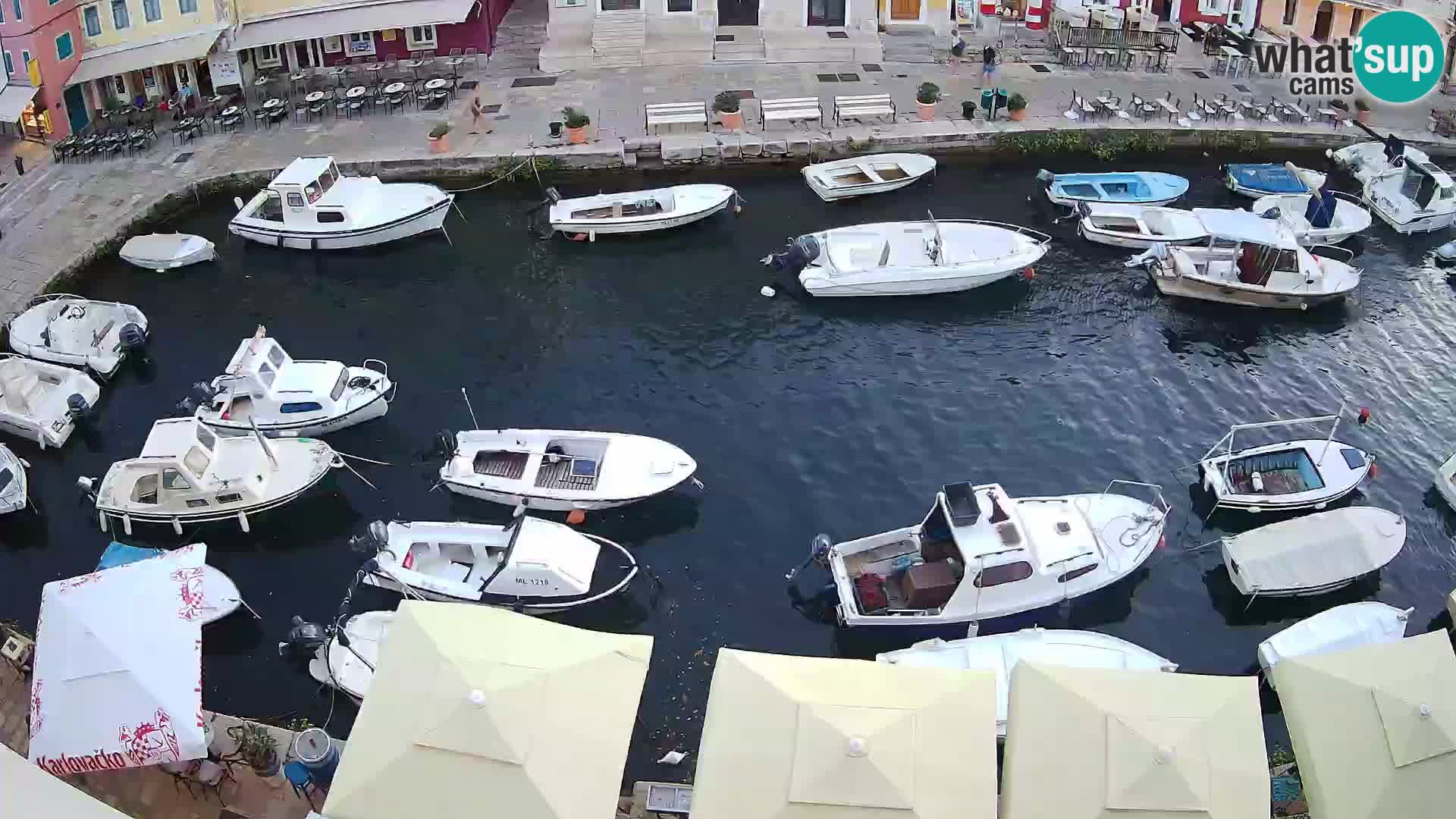 Veli Lošinj camera en vivo – plaza