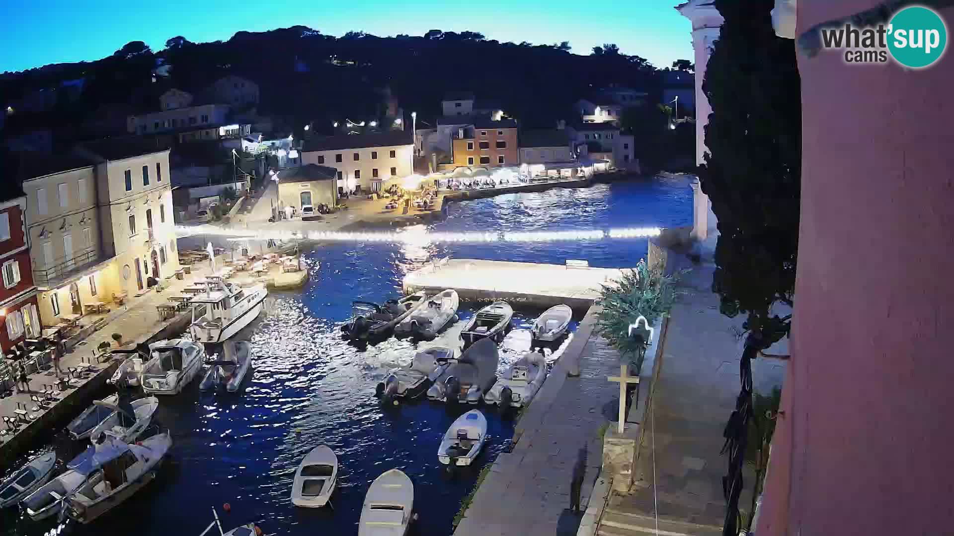 Veli Lošinj camera en vivo – plaza