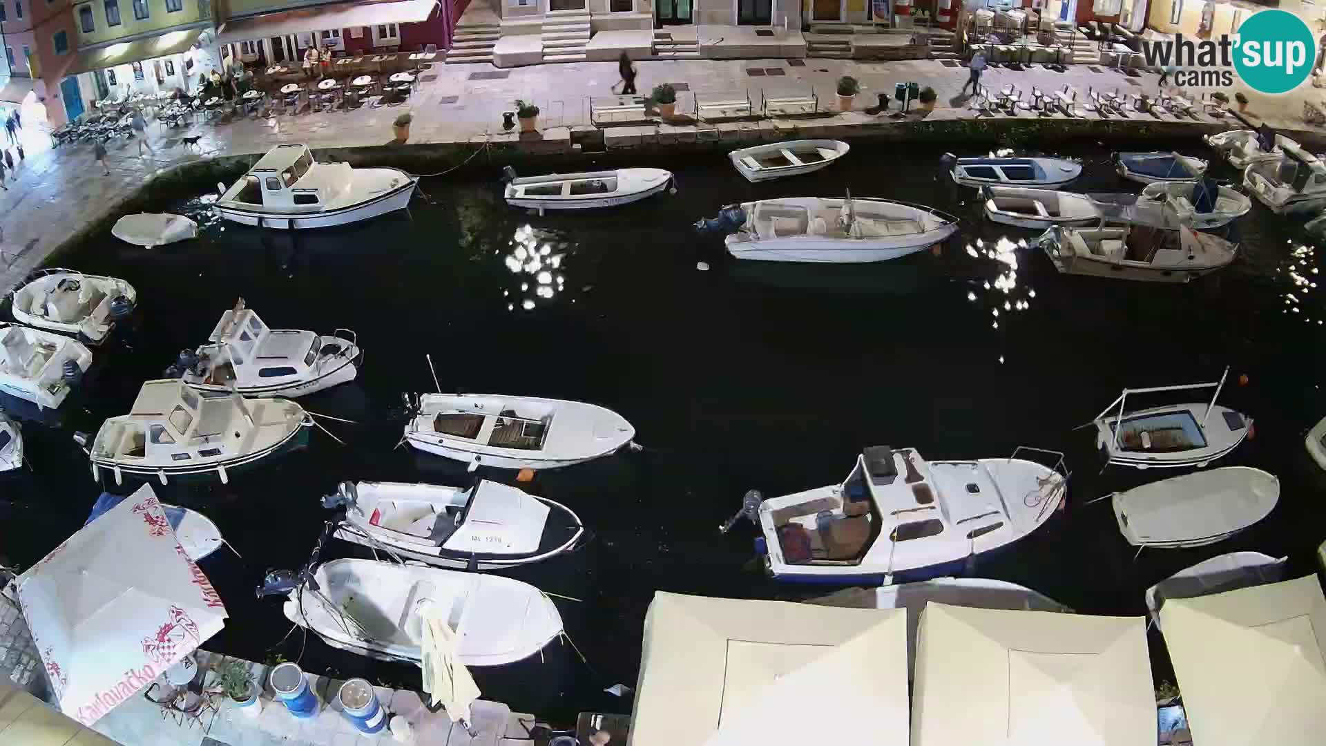 Veli Lošinj web kamera – trgič