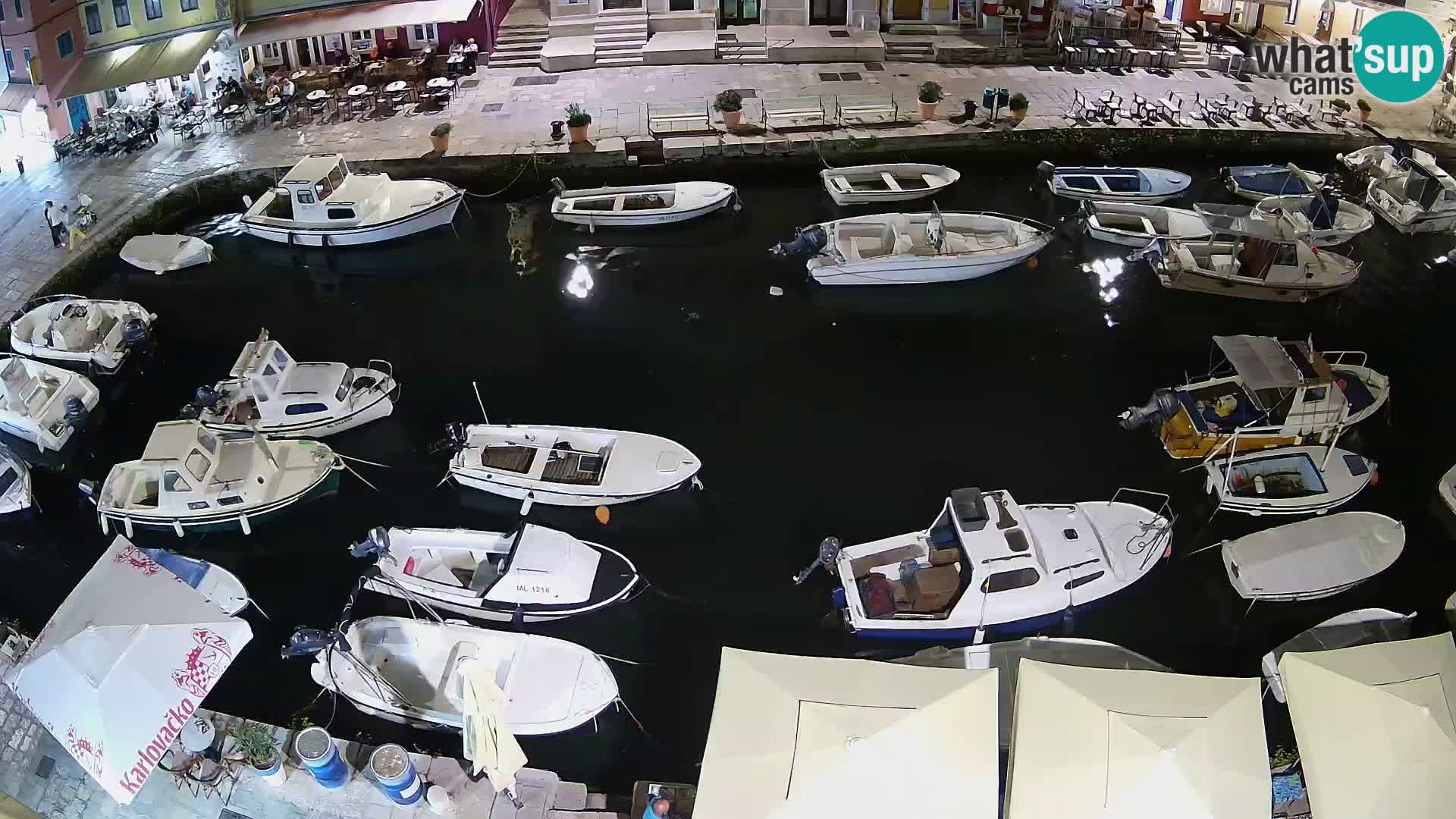Veli Lošinj web kamera – trgič