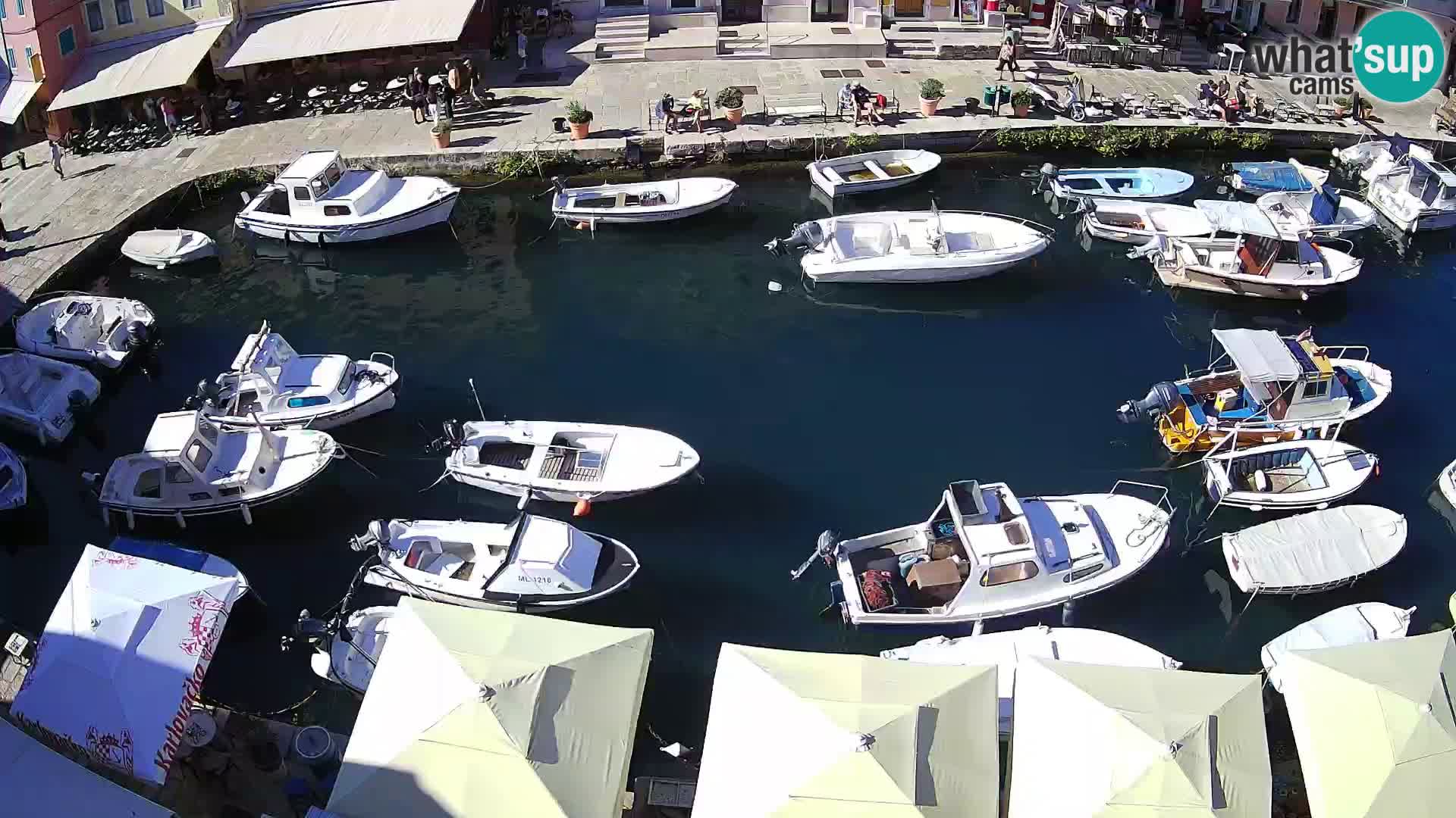 Veli Lošinj spletna kamera – trg