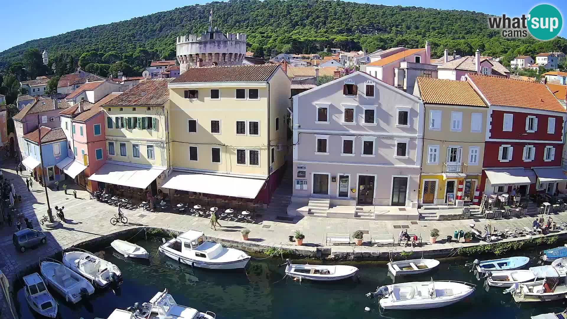 Veli Lošinj camera en vivo – plaza