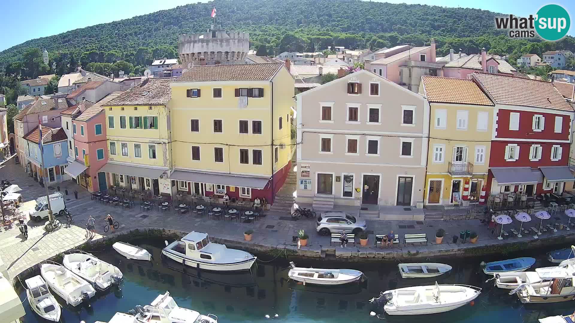 Veli Lošinj web kamera – trgič