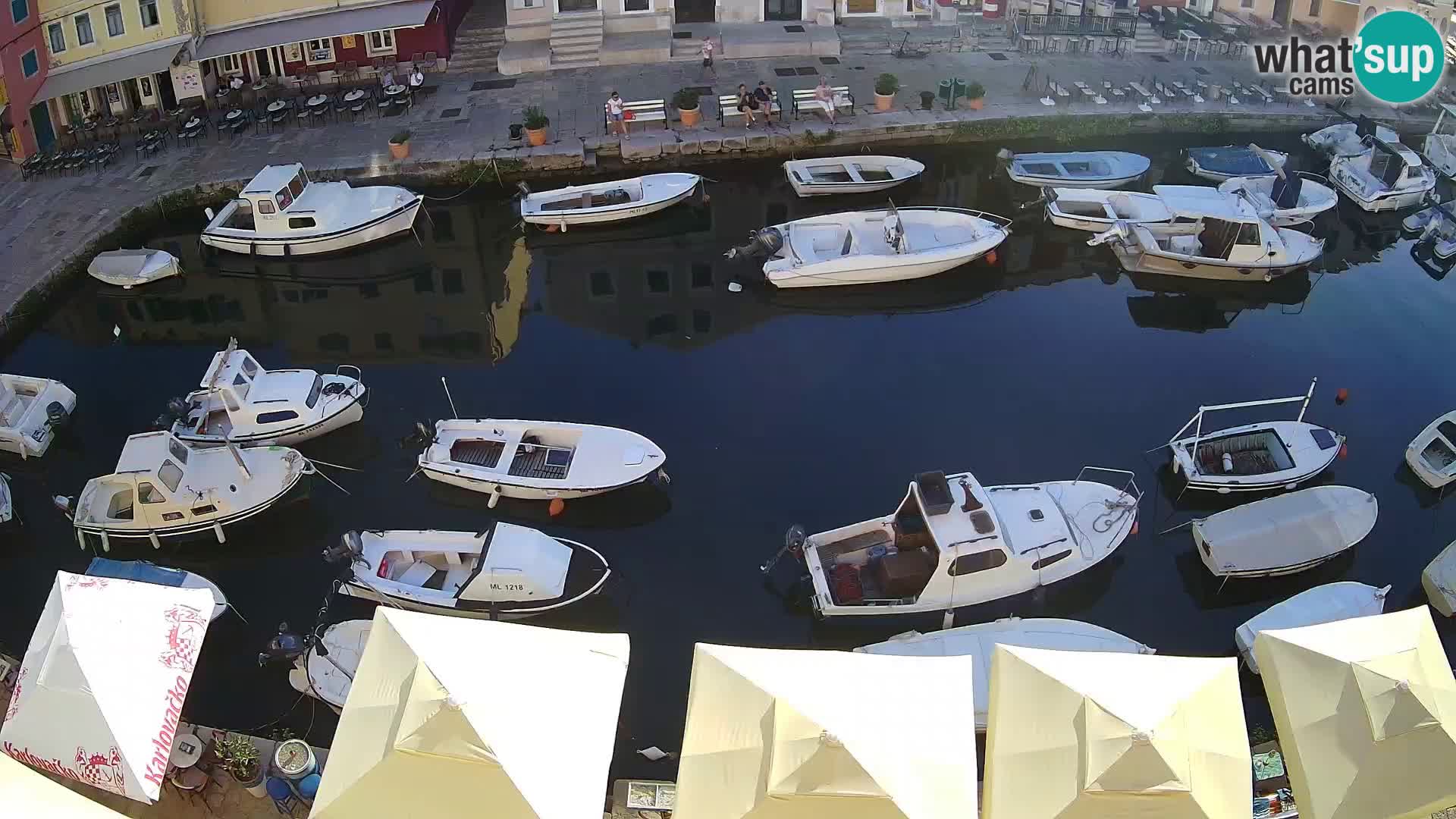 Veli Lošinj spletna kamera – trg