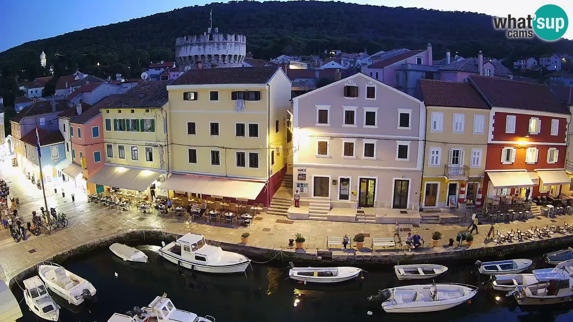 Veli Lošinj web kamera – trgič