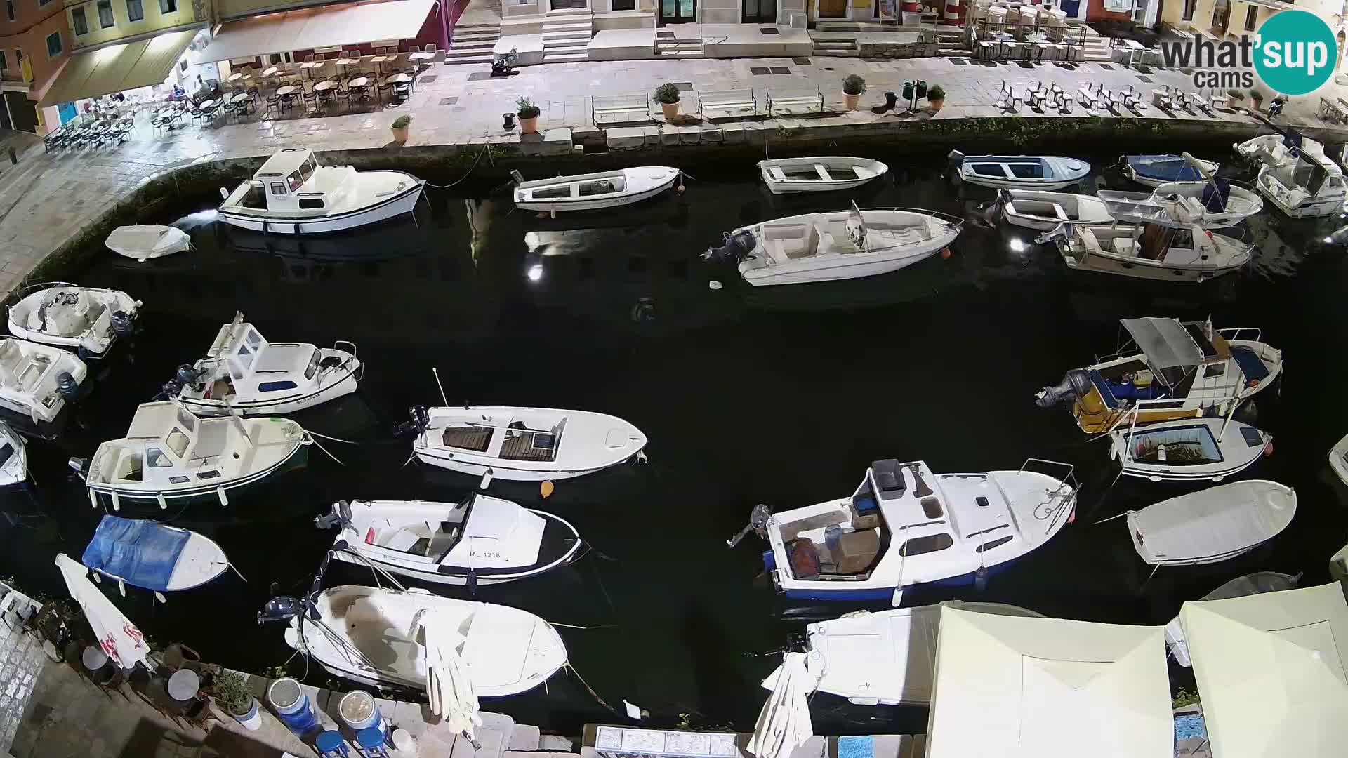 Veli Lošinj spletna kamera – trg