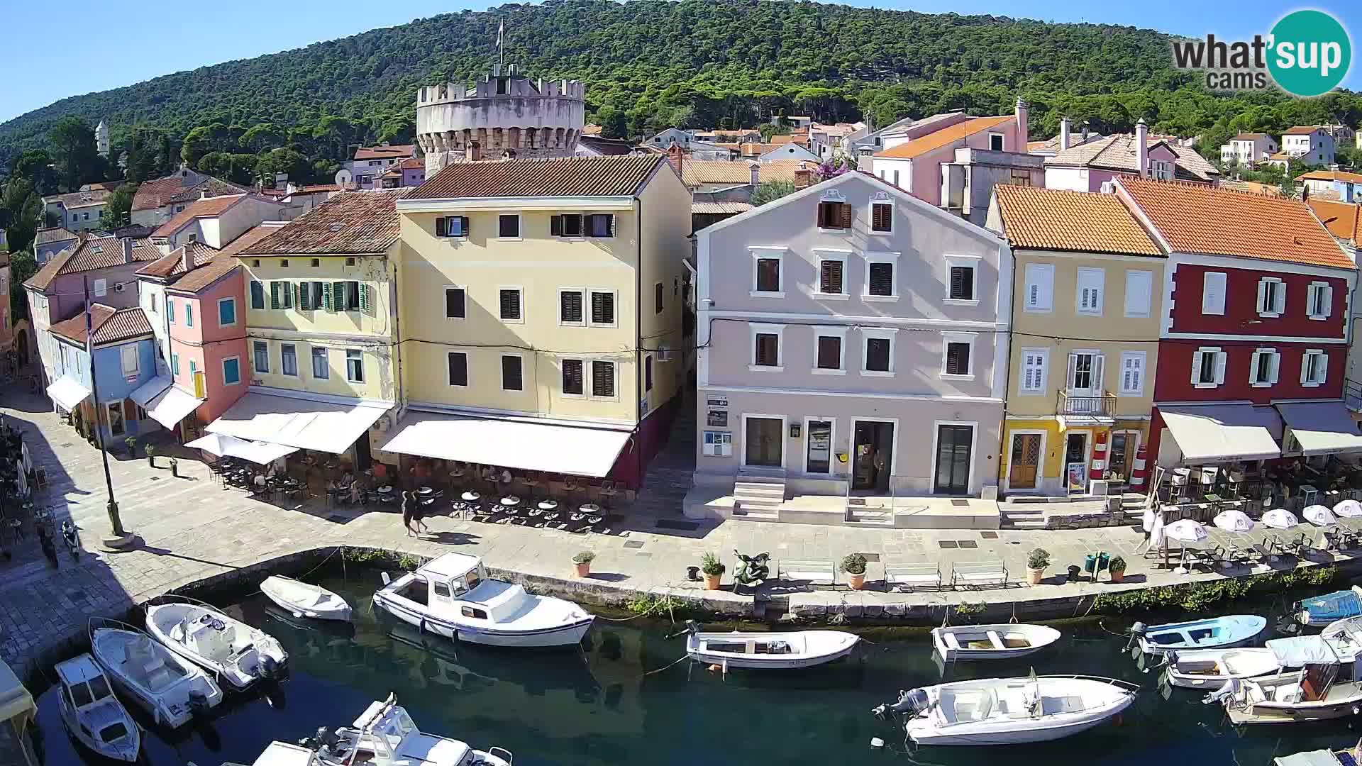 Veli Lošinj web kamera – trgič
