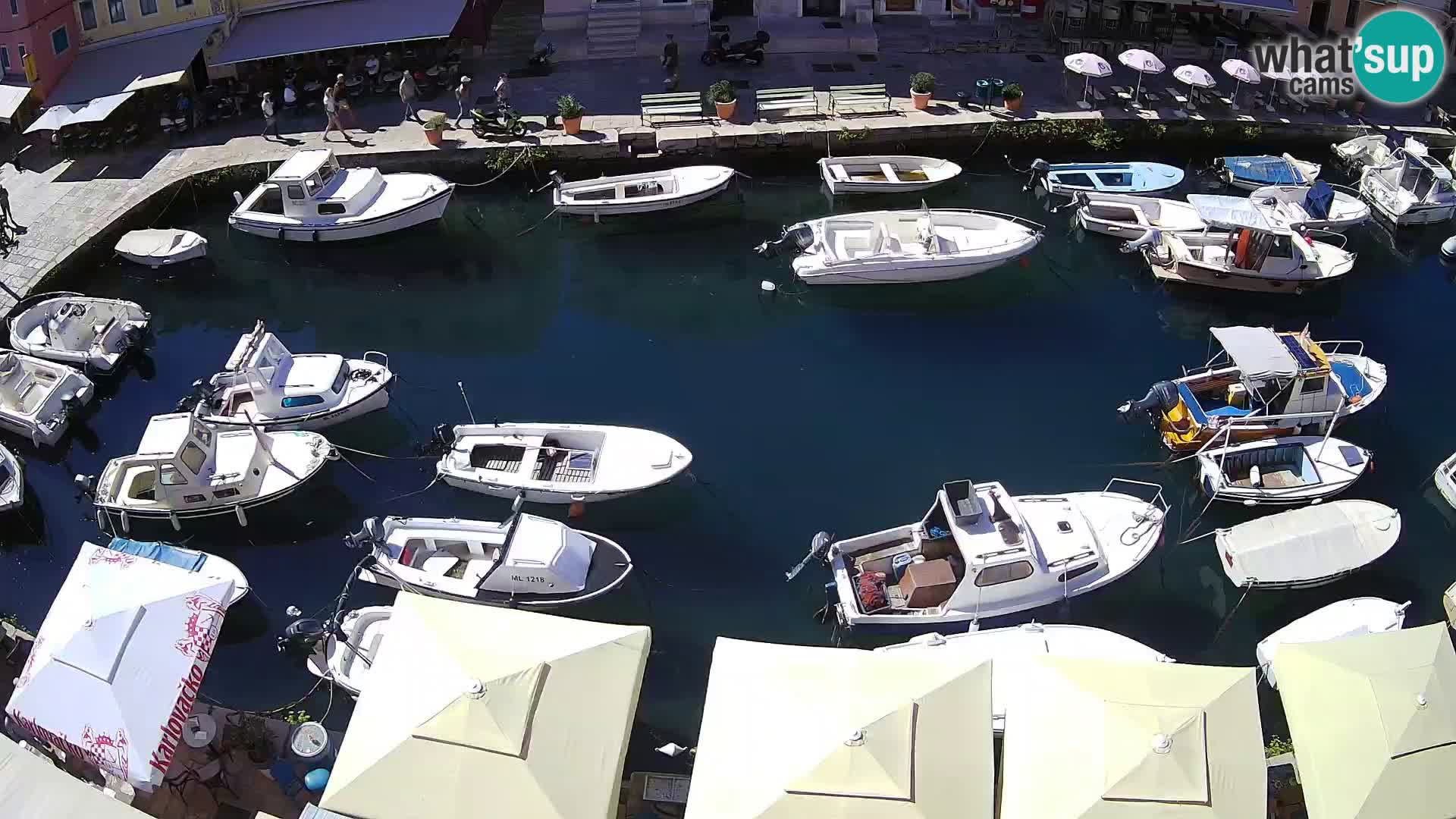 Veli Lošinj camera en vivo – plaza
