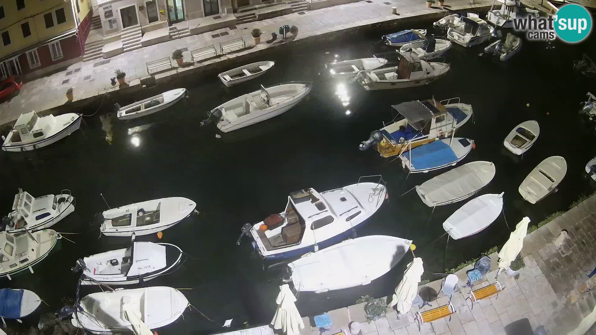 Veli Lošinj camera en vivo – plaza