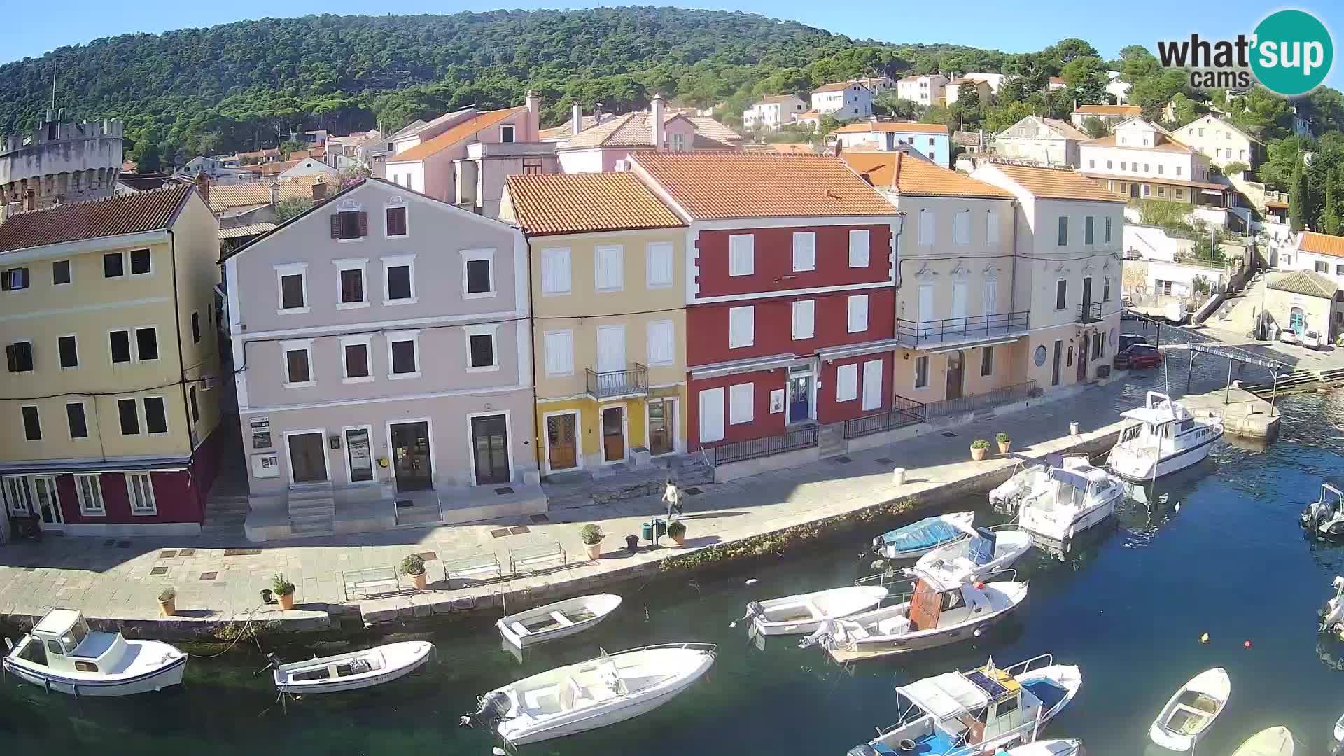 Veli Lošinj camera en vivo – plaza