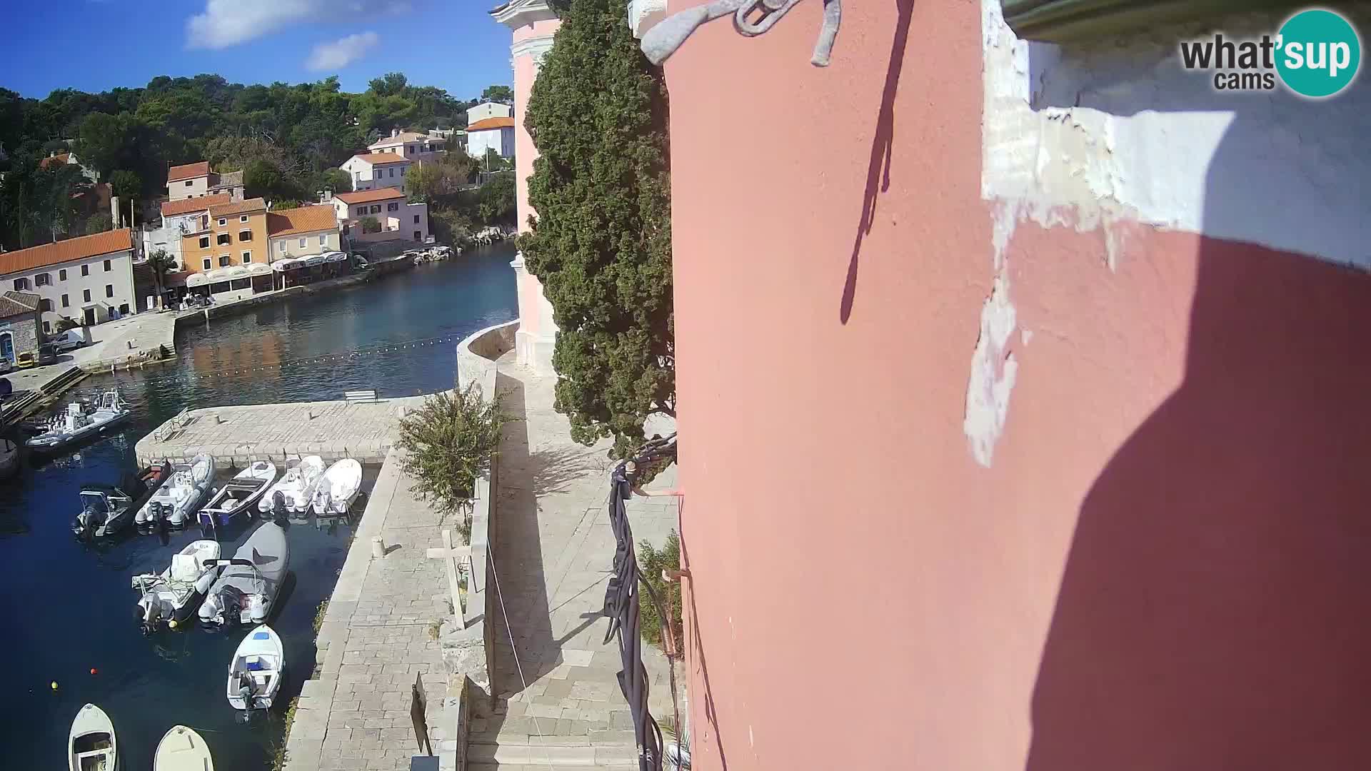 Veli Lošinj web kamera – trgič