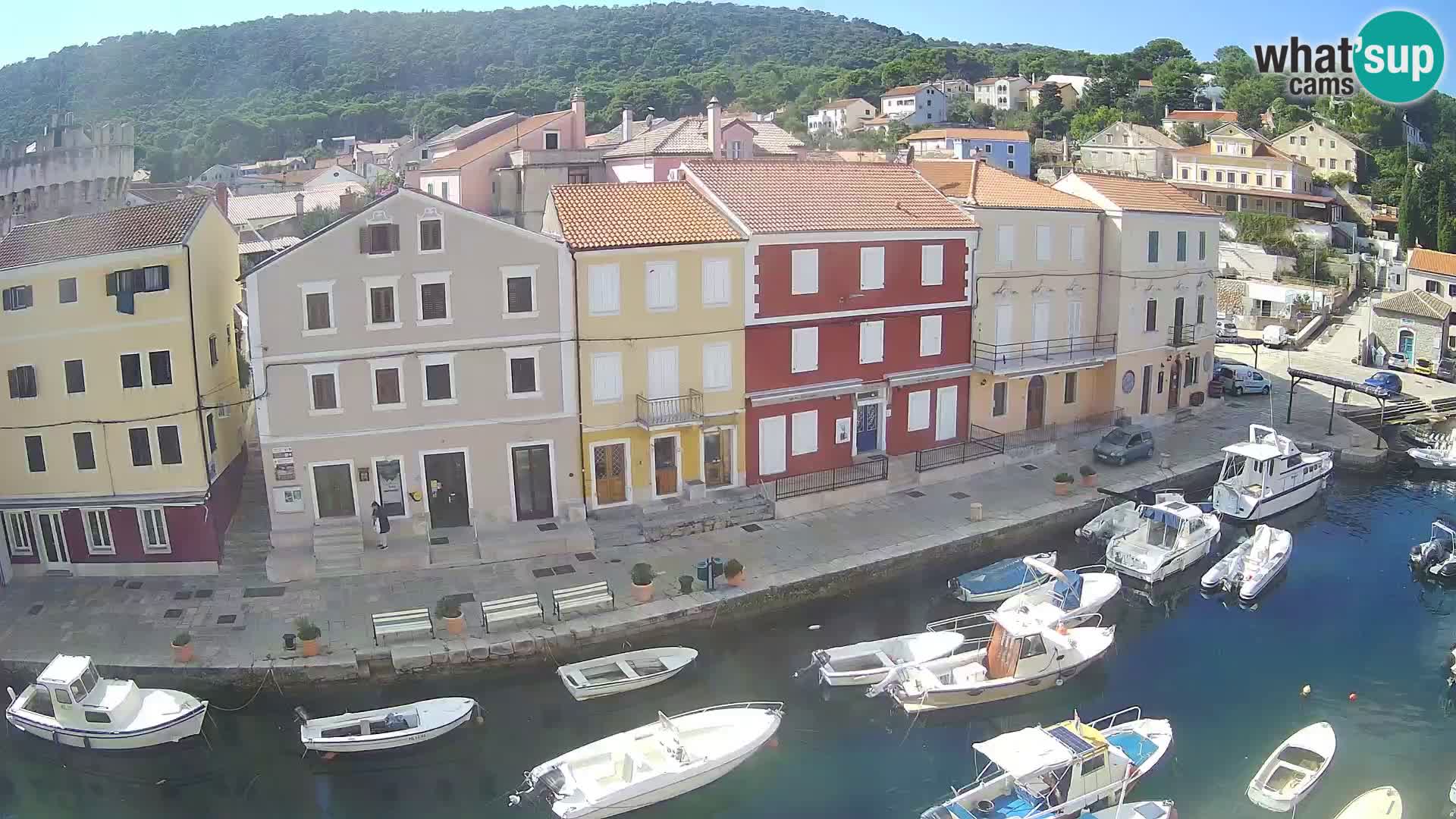 Veli Lošinj camera en vivo – plaza