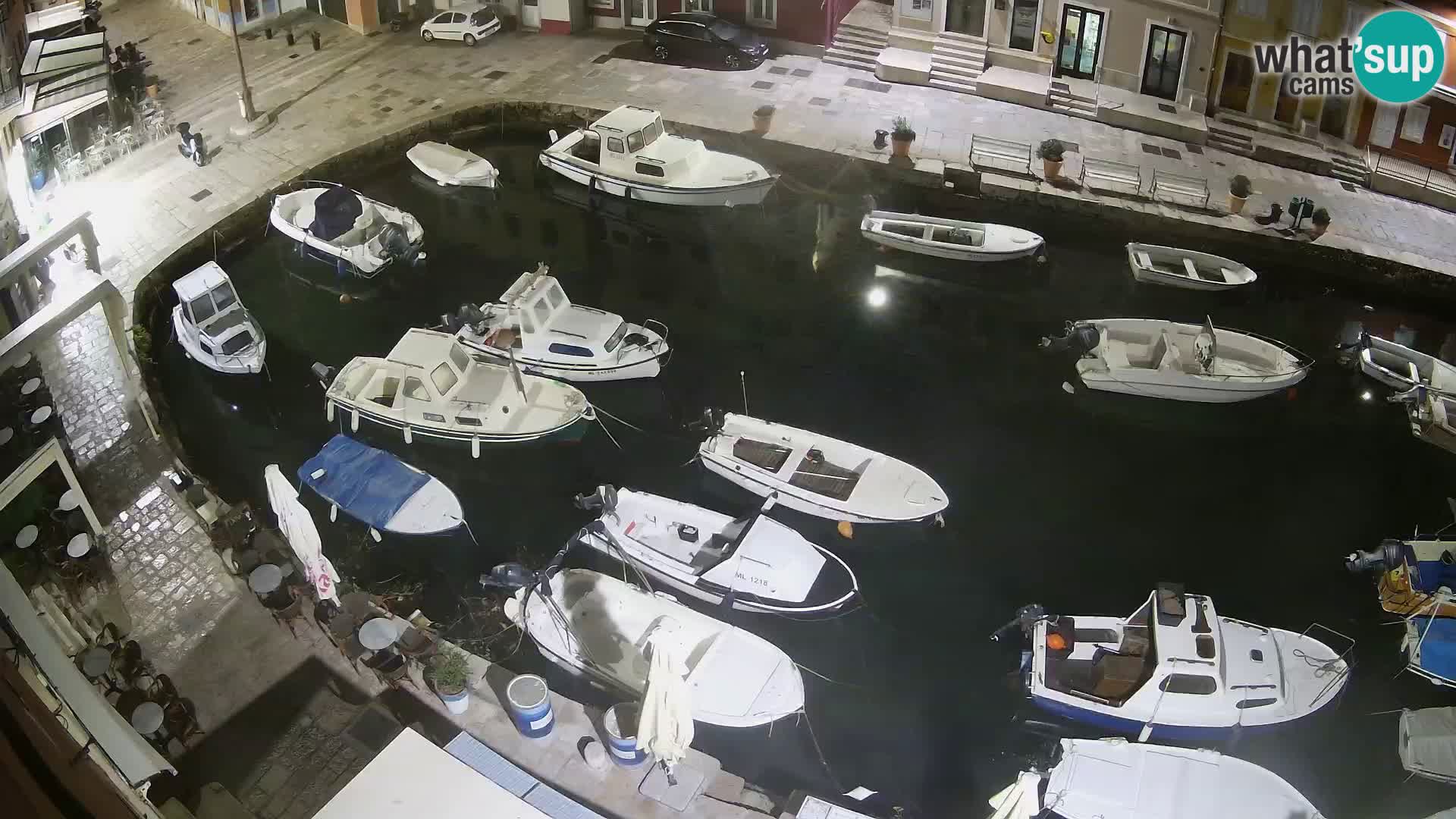 Veli Lošinj camera en vivo – plaza