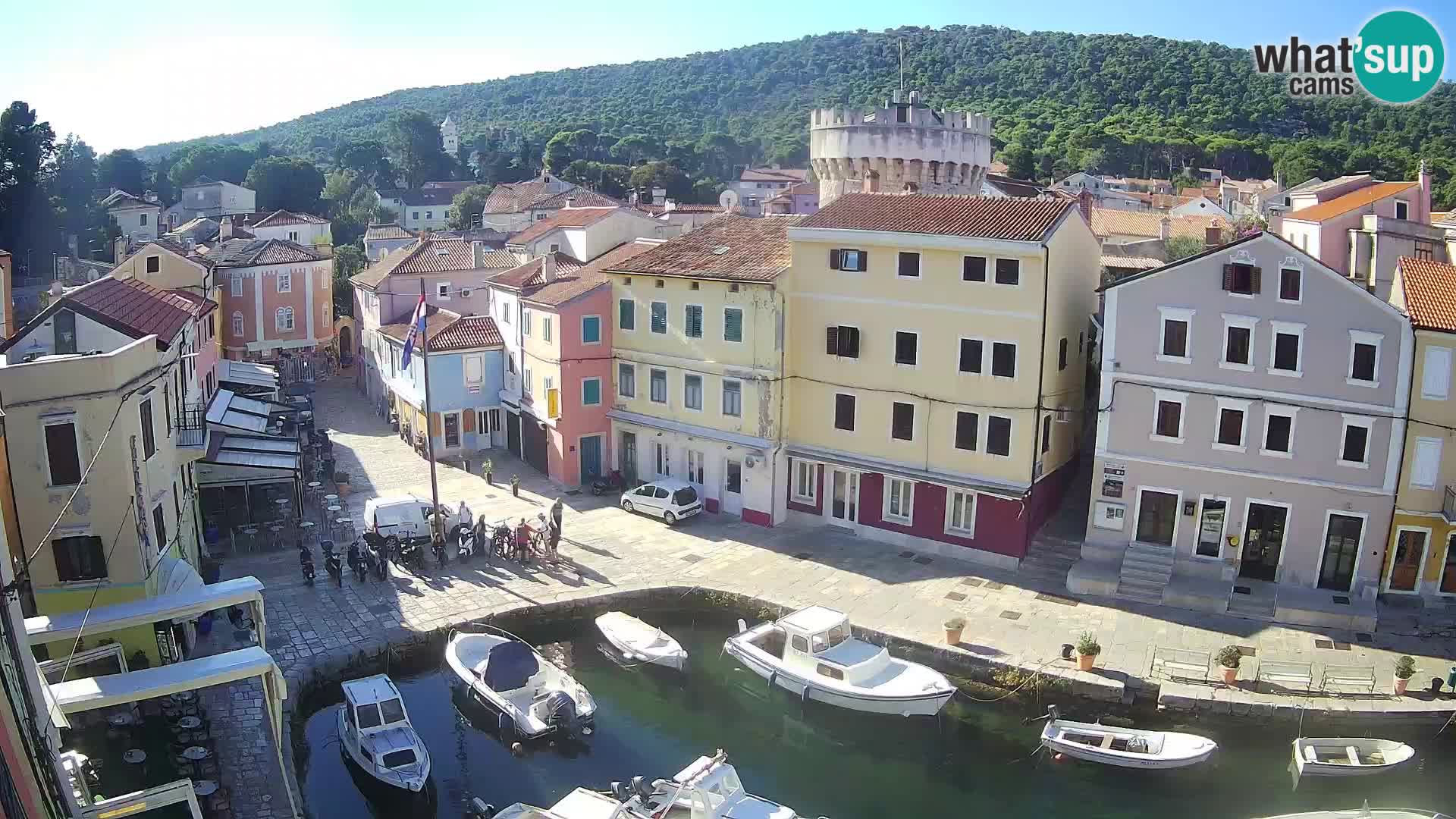 Veli Lošinj camera en vivo – plaza