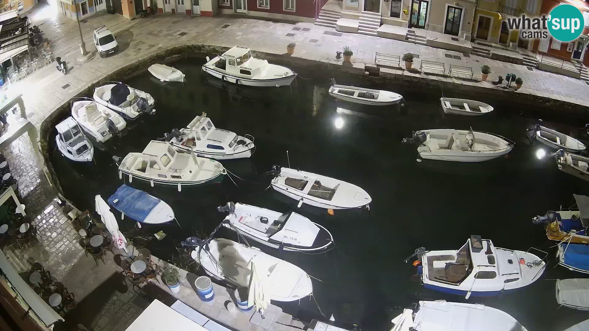 Veli Lošinj camera en vivo – plaza