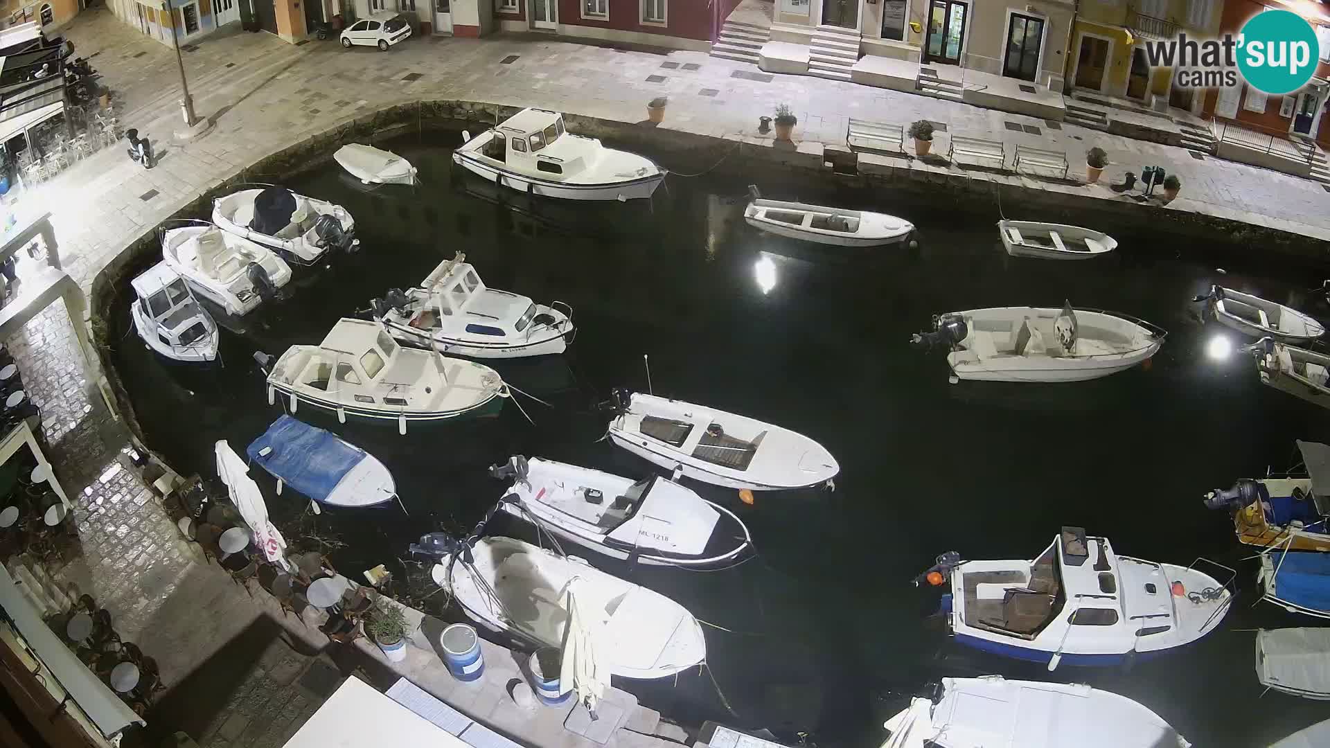 Veli Lošinj camera en vivo – plaza