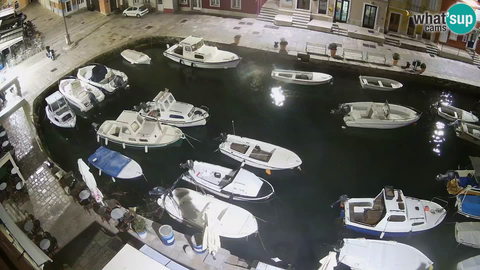 Veli Lošinj web kamera – trgič