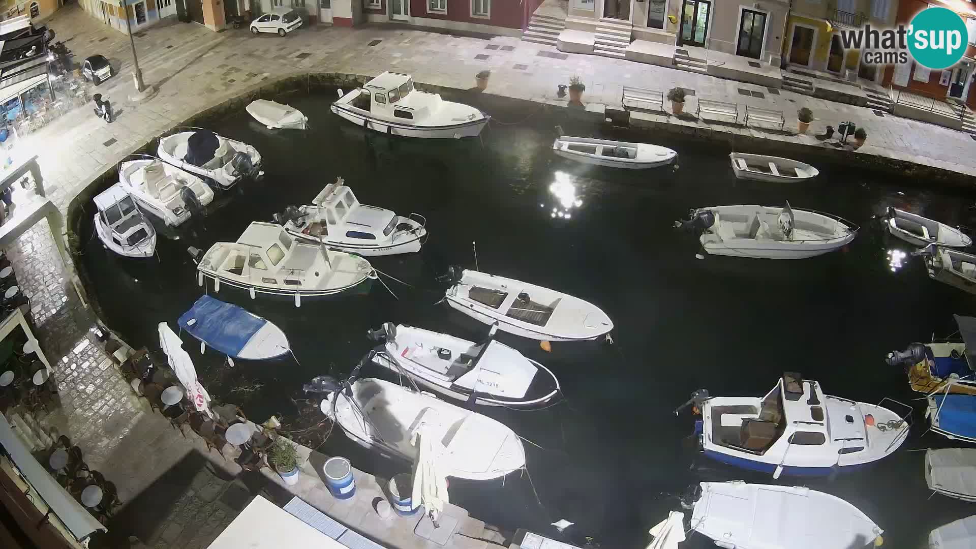 Veli Lošinj camera en vivo – plaza