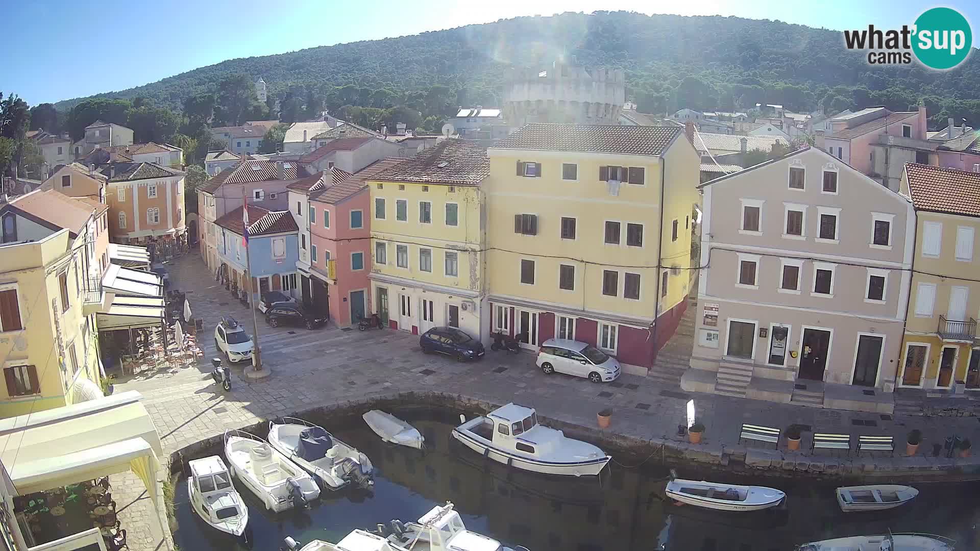 Veli Lošinj web kamera – trgič