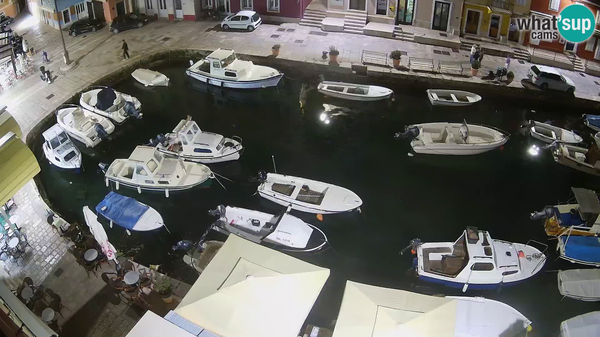 Veli Lošinj web kamera – trgič