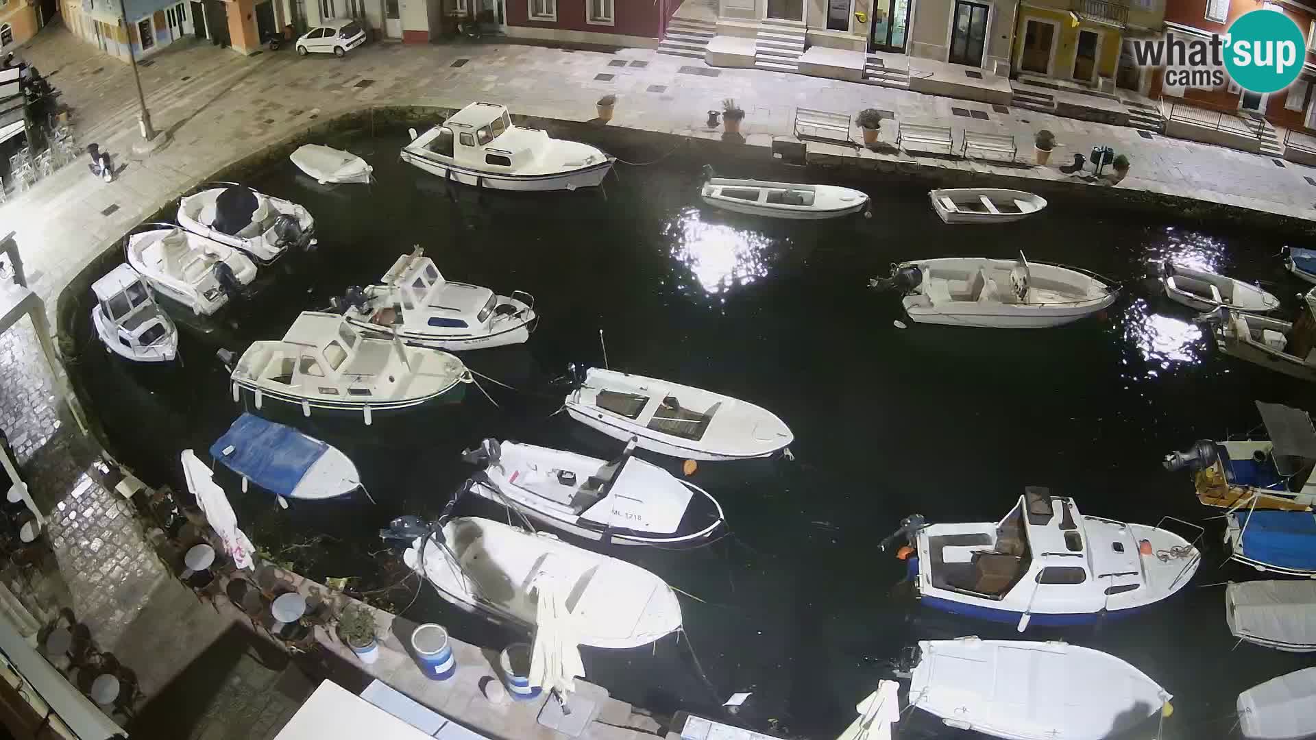 Veli Lošinj web kamera – trgič
