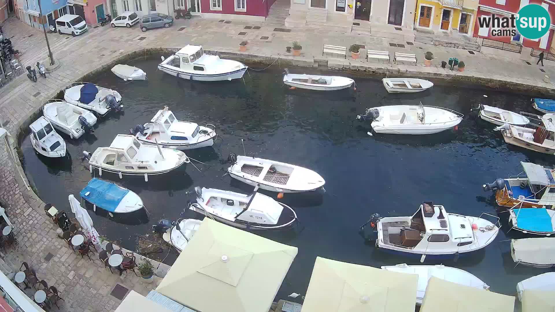 Veli Lošinj spletna kamera – trg